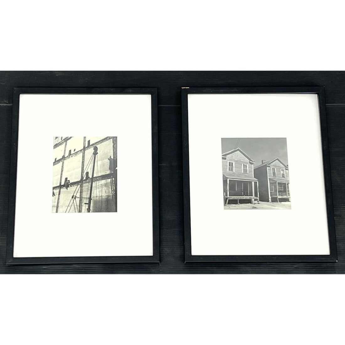 Lot 2 JUNE ALEXANDER, RICHARD C MILLER Photographs. 1) Two Houses. 2) Industrial. PATRICK PARRISH Ga (1 of 8)