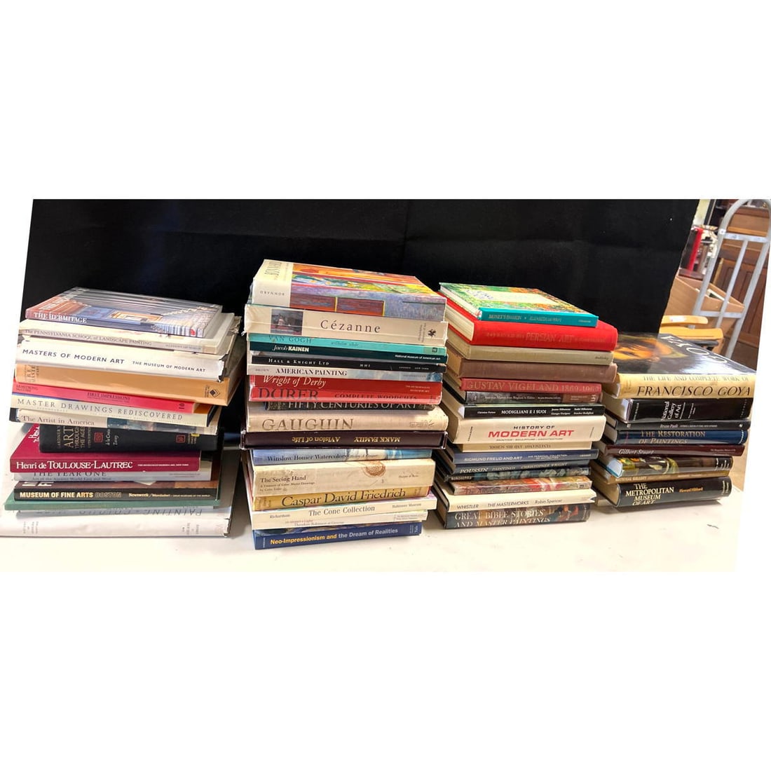 57+ Books on Artists and design. Modern Art, Cezanne, Gauguin, American Painting, Francisco Goya, Gi: 57+ Books on Artists and design. Modern Art, Cezanne, Gauguin, American Painting, Francisco Goya, Gilbert Stuart, Bonnard, Van Gogh, Monet, Durer, Poussin. --- US Packing and Shipping charge: In house