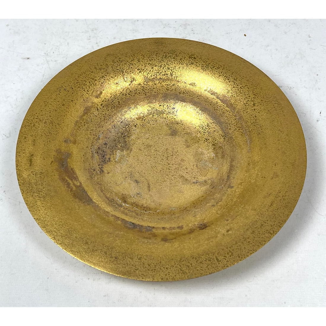 Tiffany Gilt Bronze Dish. Tiffany Studios New York 1708. (1 of 8)