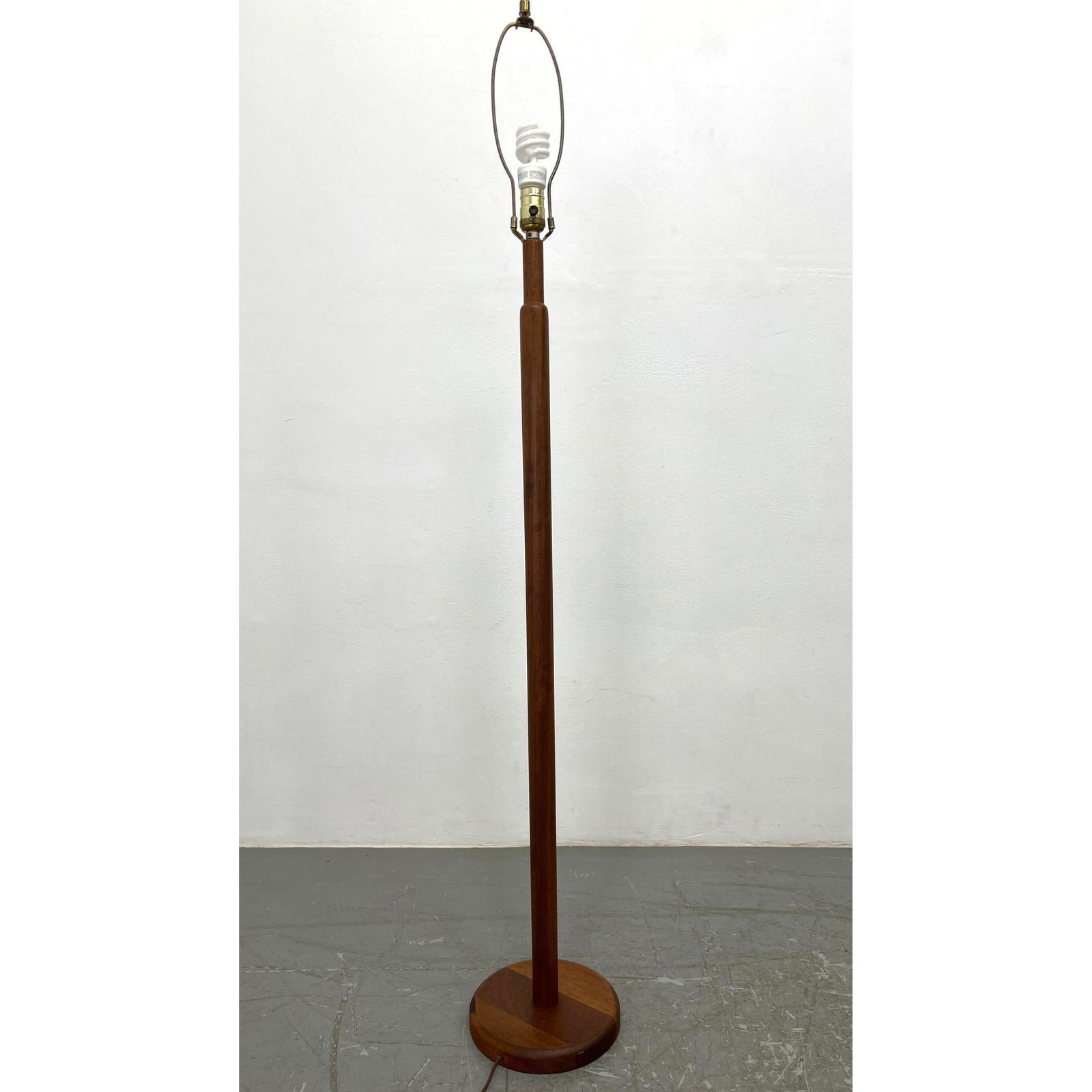 Danish Modern Teak Floor Lamp. Unsigned. (1 of 8)