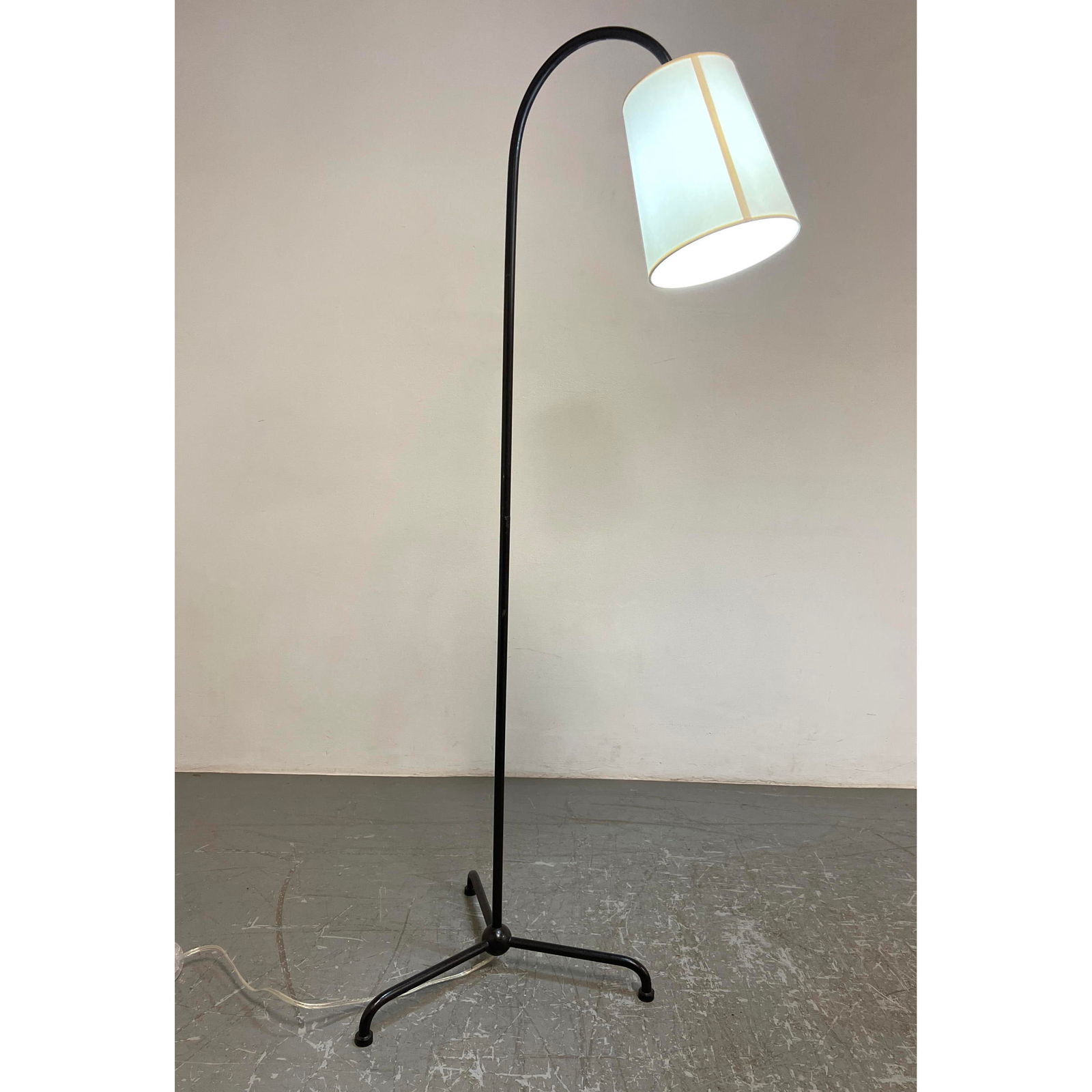 Contemporary Jean Royere Style Iron Floor Lamp (1 of 7)