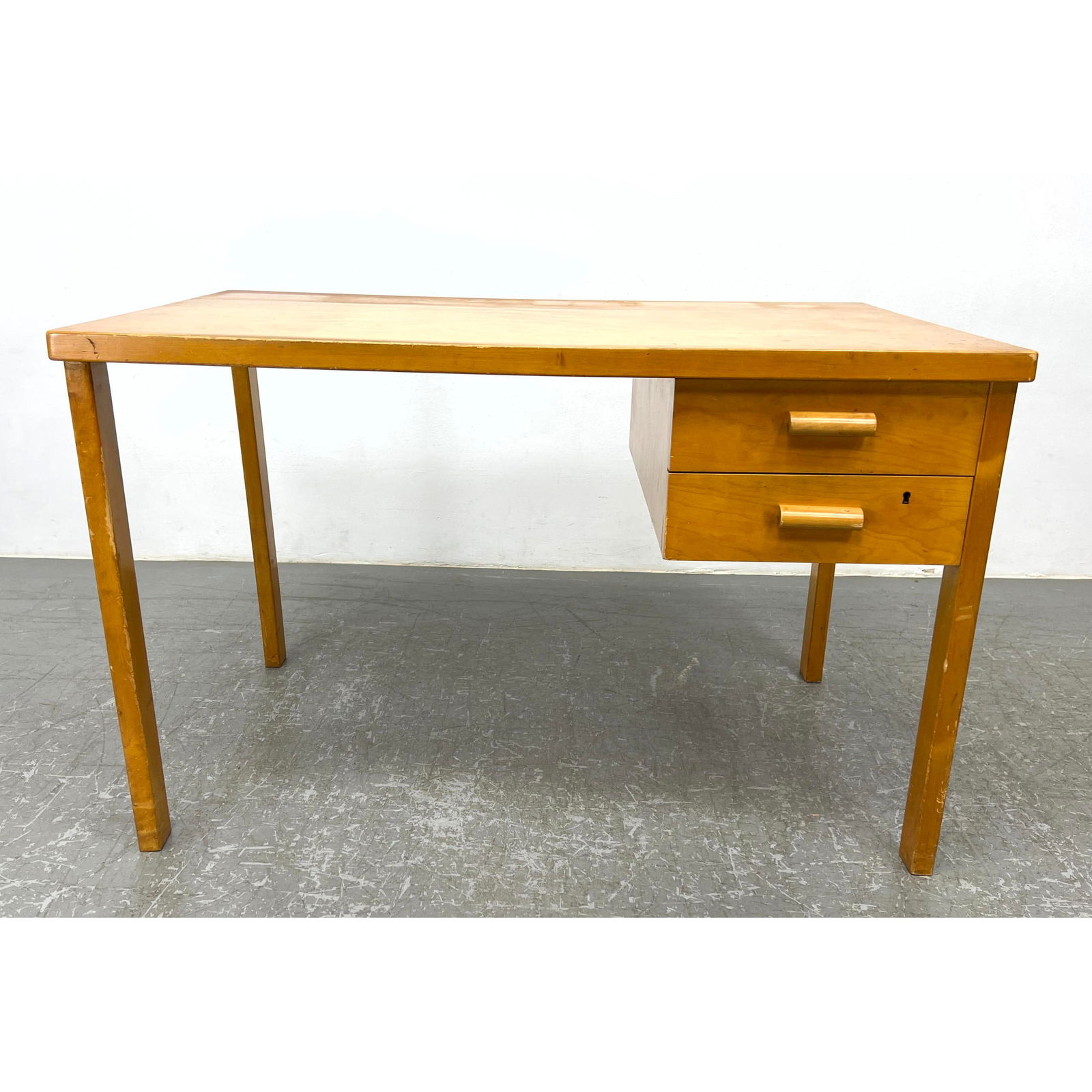 Alvar and Aino Aalto K-96 Desk. Catalog Image Provided. Catalog not included. (1 of 16)