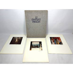 12 Instant Images Photograph Portfolio. Limited edition. The SX-70 Experience. PHOTOGRAPHERS INCLUDE: 12 Instant Images Photograph Portfolio. Limited edition. The SX-70 Experience. PHOTOGRAPHERS INCLUDE CHARLES EAMES, JUDITH EGLINGTON, SAM HASKINS, IKKO, HORST MUNZIG, HELMUT NEWTON, PETE TURNER, CHRIS