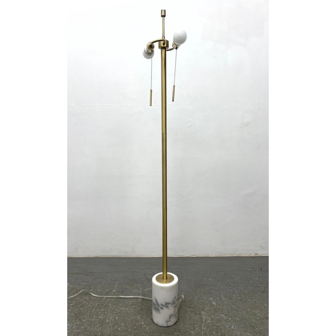 Modernist Column Marble Base Floor Lamp. (1 of 9)