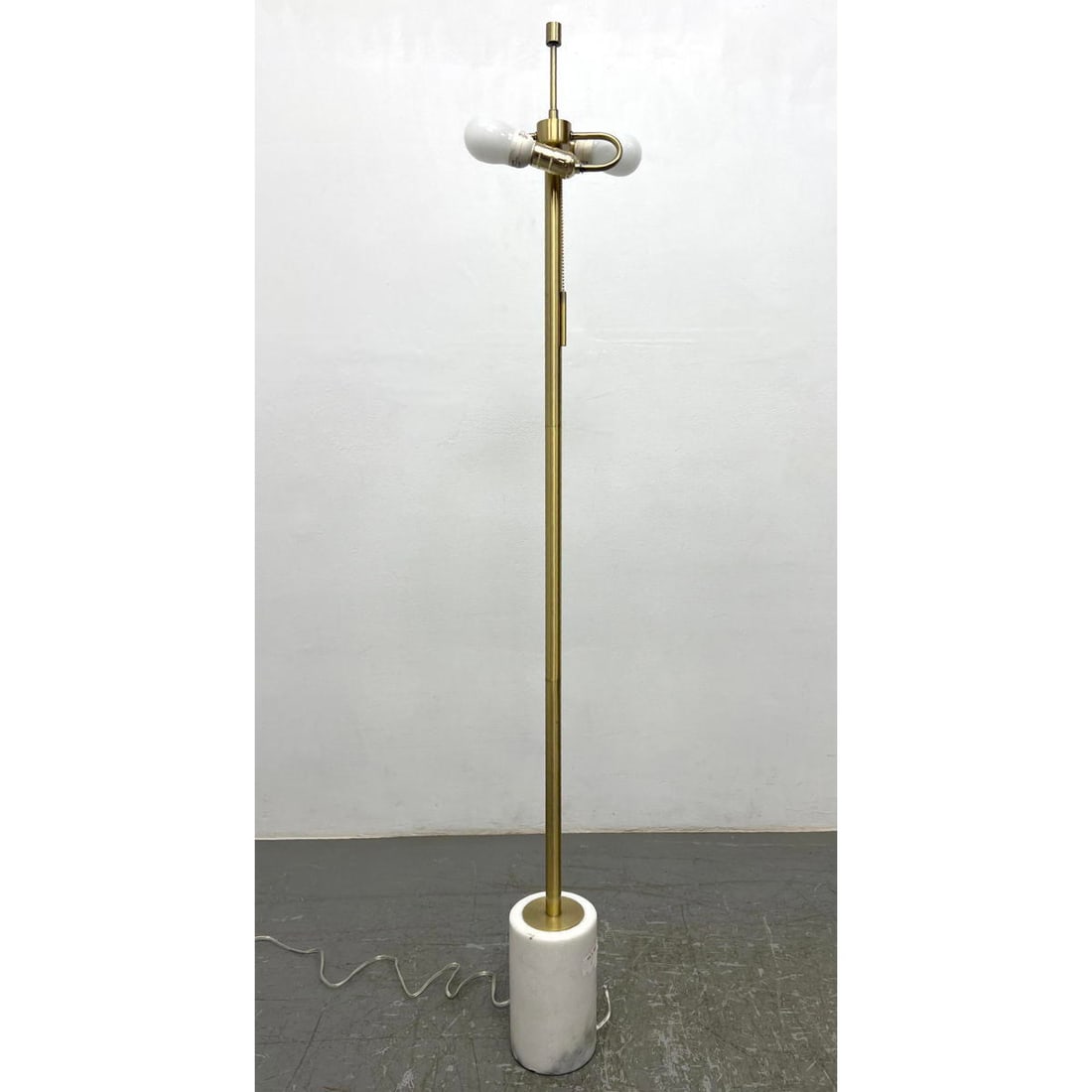 Modernist Column Marble Base Floor Lamp. (1 of 7)