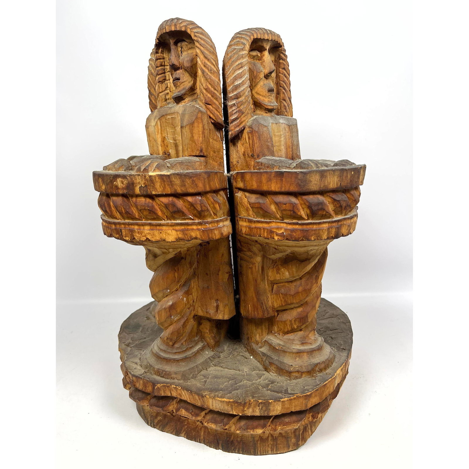 Carved wood tribal statue from the estate of MIT Professor Sanjoy Mitter. Sanjoy Mitter was born i (1 of 10)