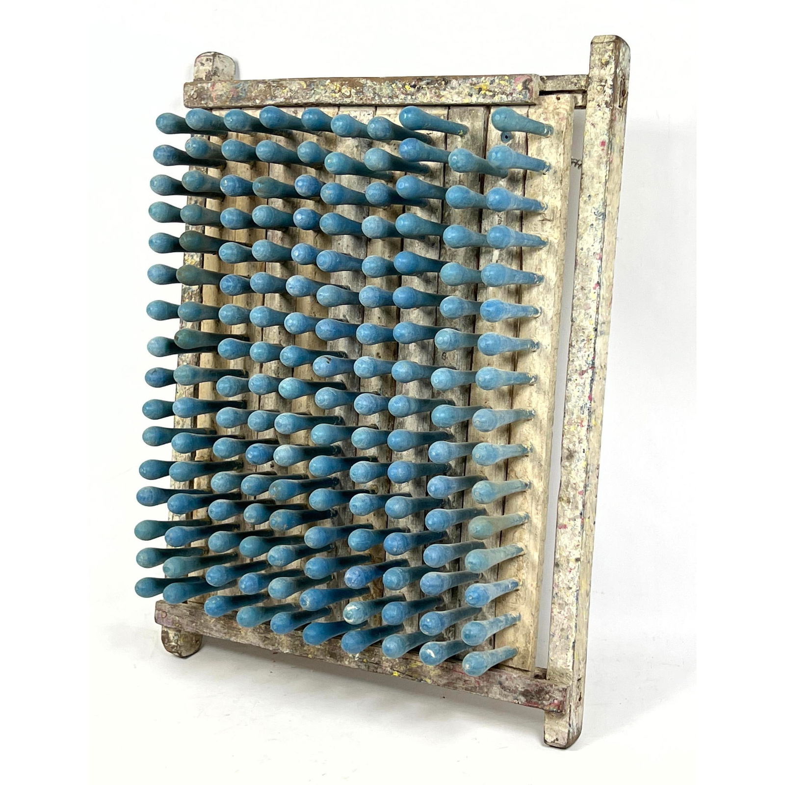 Blue Vintage balloon mold wall sculpture. Industrialized (1 of 9)