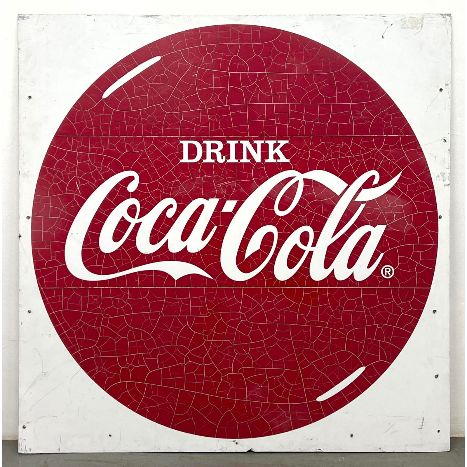 Large Aluminum Foam Core Coca Cola Sign. (1 of 9)