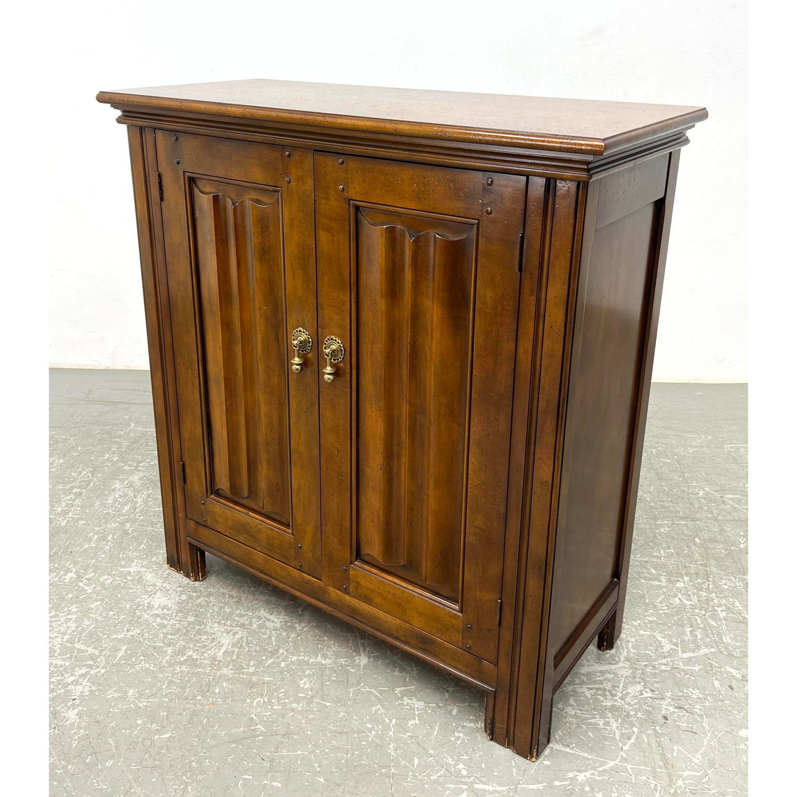 Baker Furniture 2 Door Server Cabinet. Flip Top. Includes original receipt from 1981. (1 of 12)