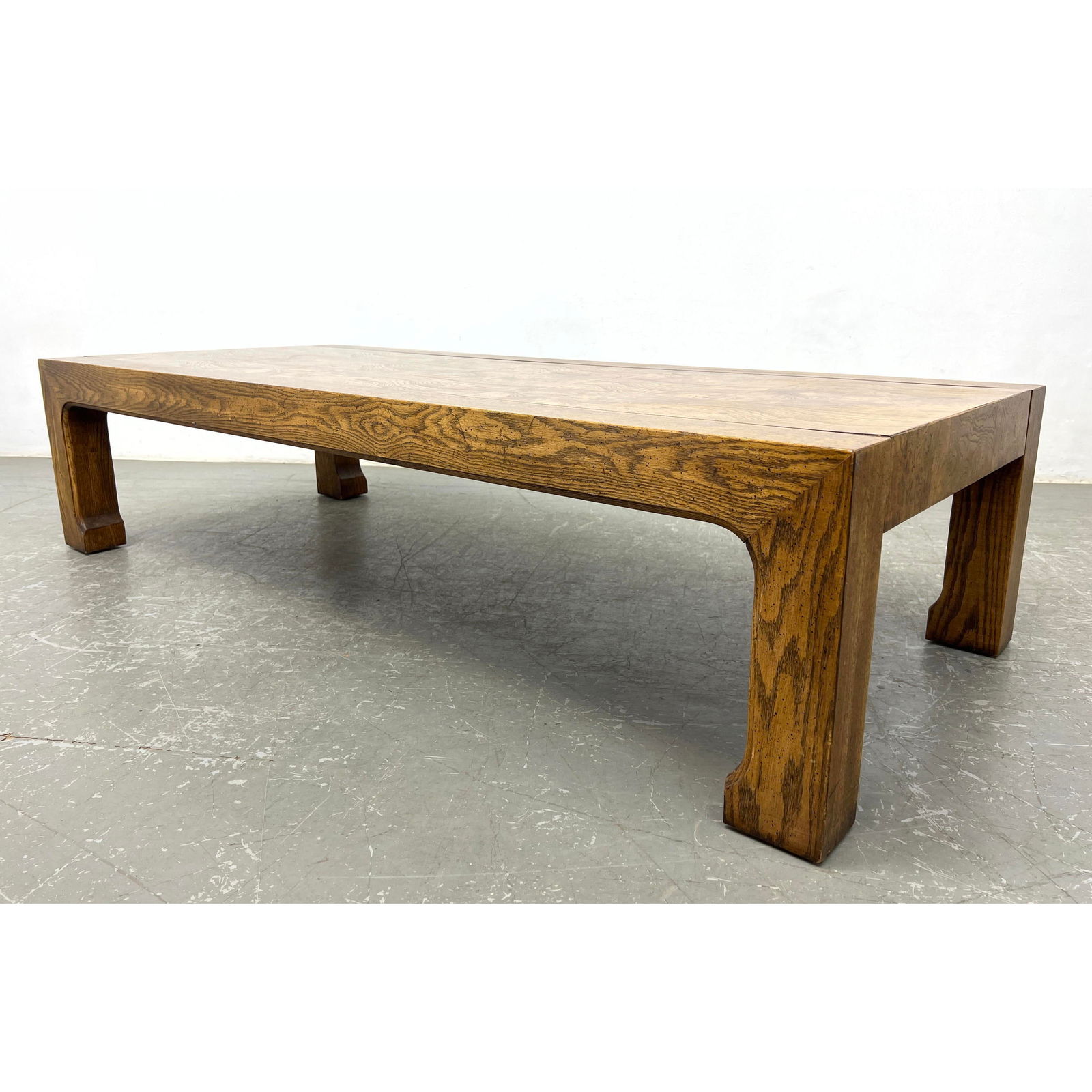 Lane Burl Parquetry Top Asian style Coffee Table. Modernist. (1 of 9)