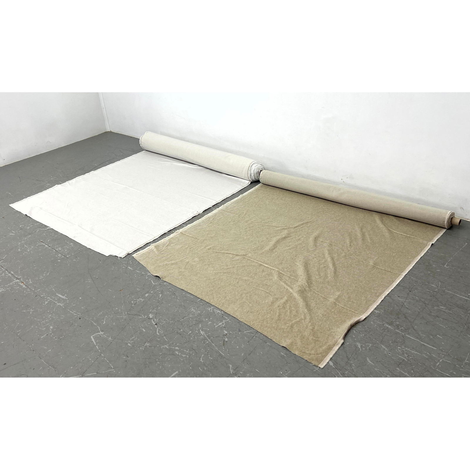 2 Large Bolts of American Made Wool Mohair Fabric (1 of 7)