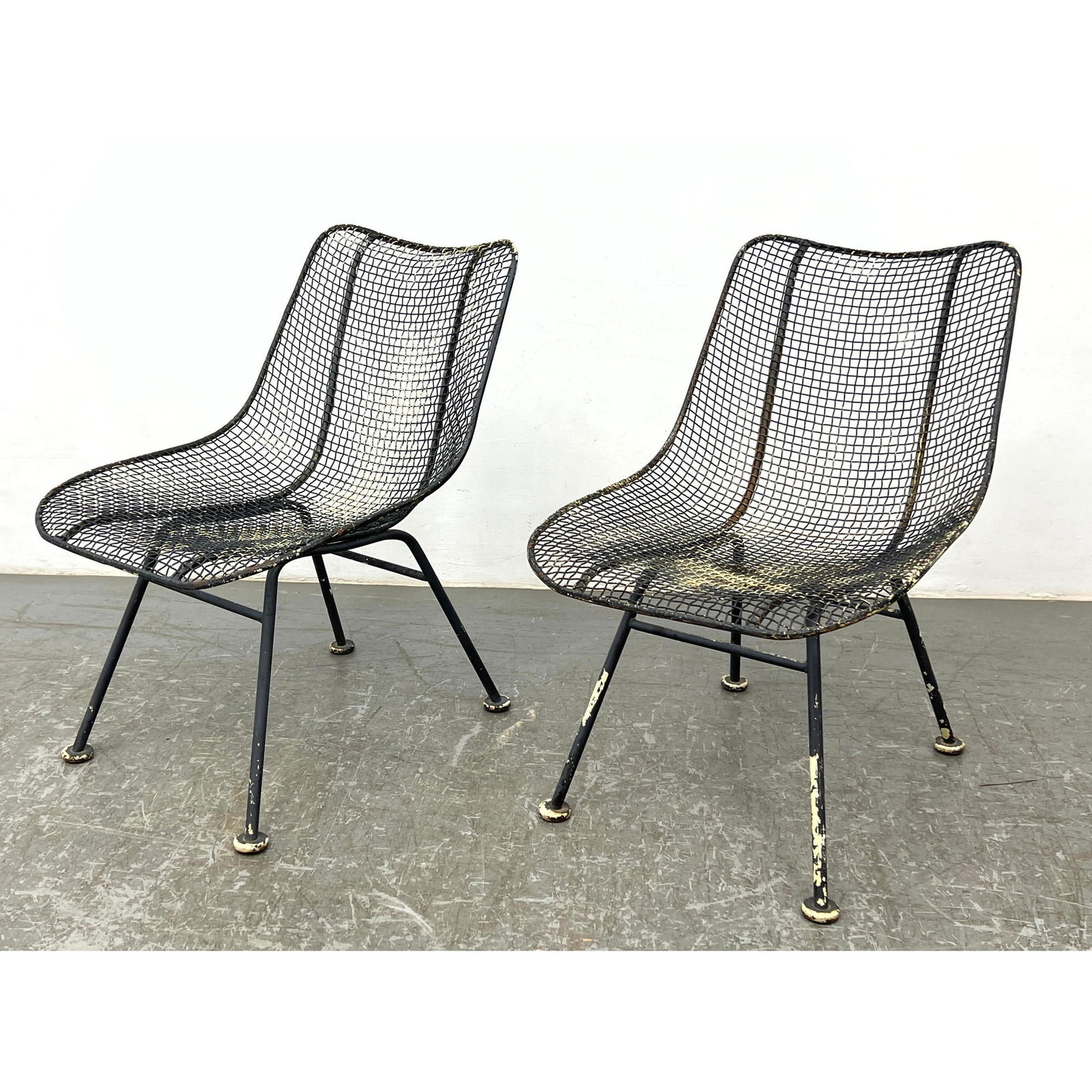 Pair Russell Woodard Sculptura Cafe Chairs (1 of 7)