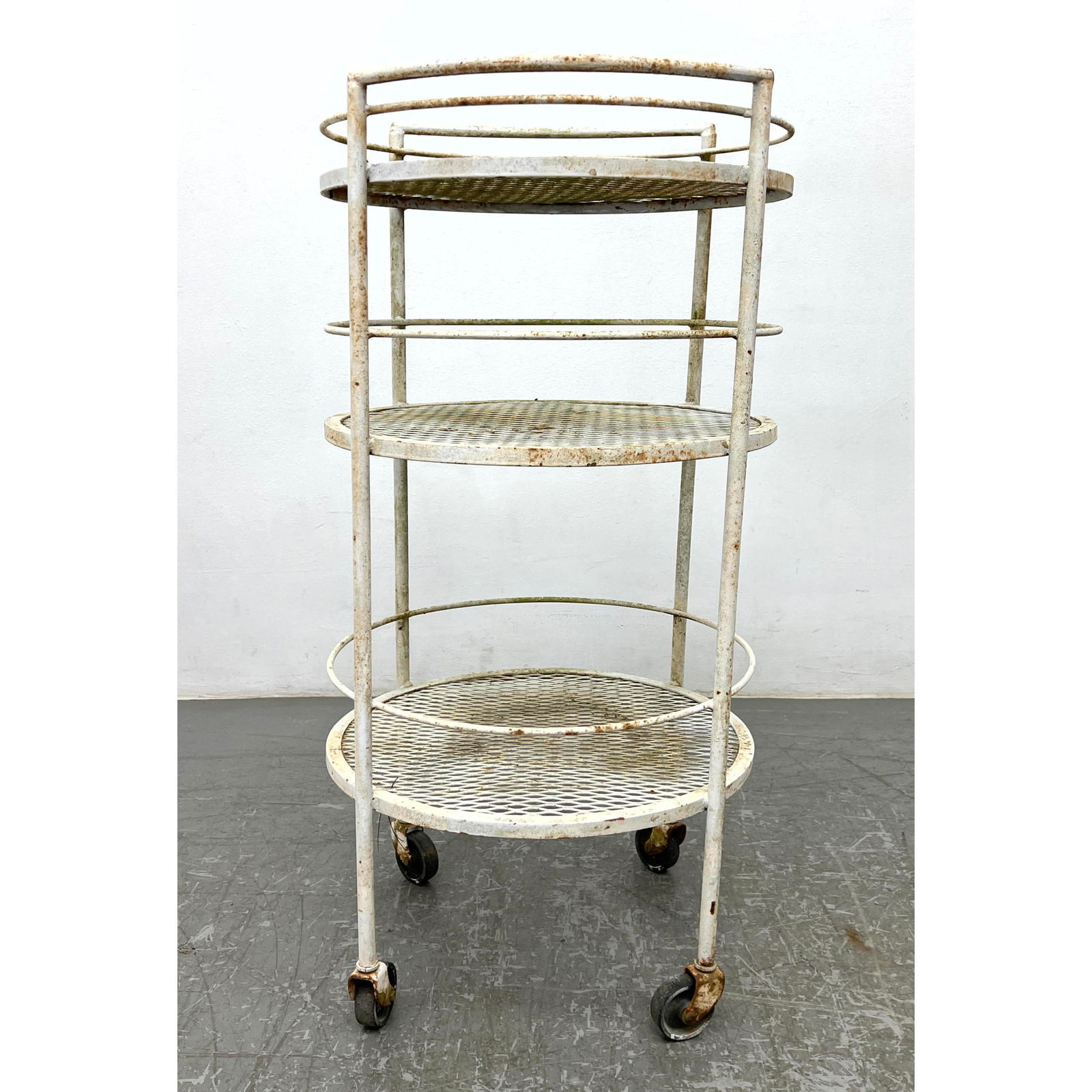 Salterini three tier bar cart server. (1 of 7)