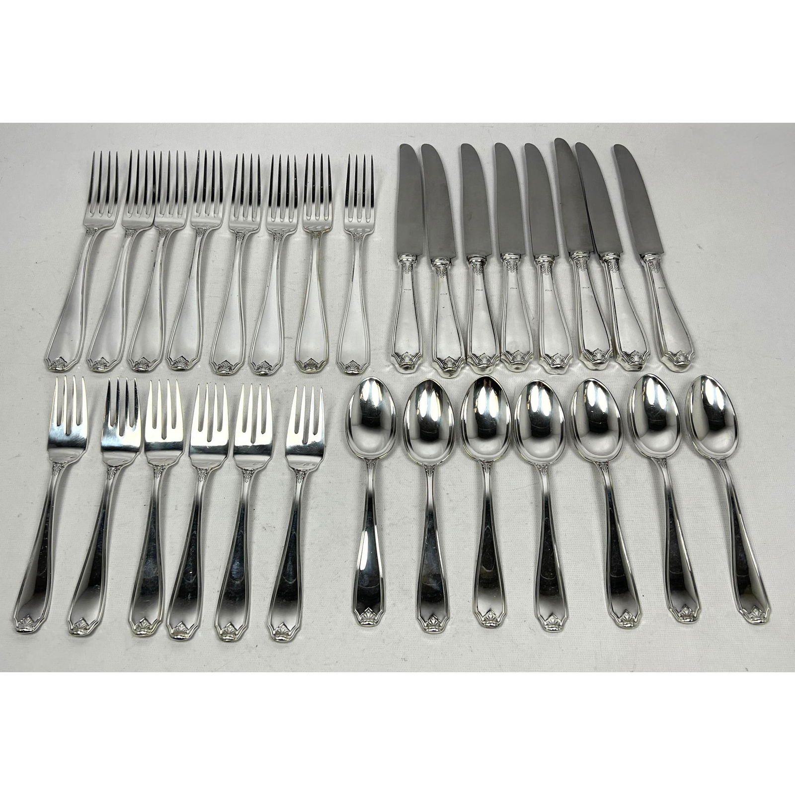 29 pcs Buccellati Italy Flatware. Flatware Set.- Manufacturer: BuccellatiPattern: Total Piece co (1 of 14)
