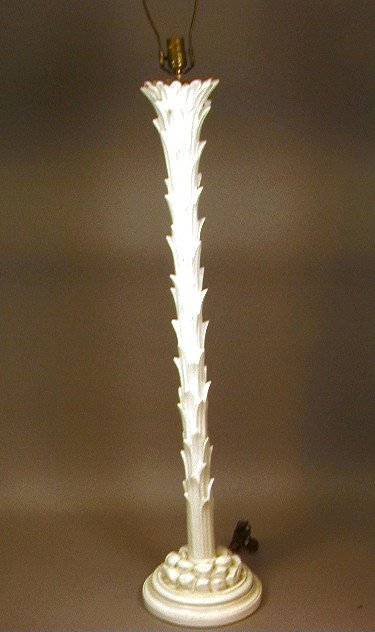 Chapman SERGE ROCHE Style Palm Tree Floor Lamp.: Chapman SERGE ROCHE Style Palm Tree Floor Lamp.-- Dimensions: H: 53 inches ---