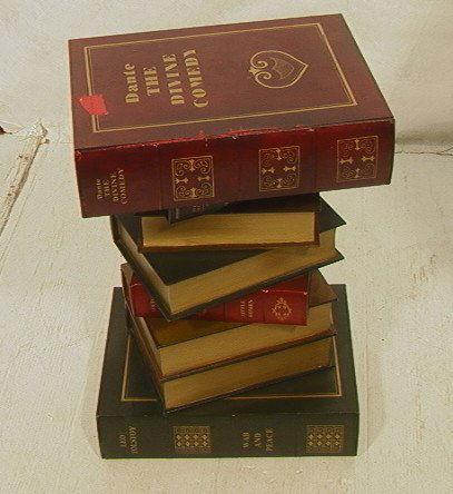 MAITLAND SMITH style Stacking Book Side Table. T: MAITLAND SMITH style Stacking Book Side Table. Top book has drawer. -- Dimensions: H: 25 inches: W: 16.5 inches: D: 13 inches ---