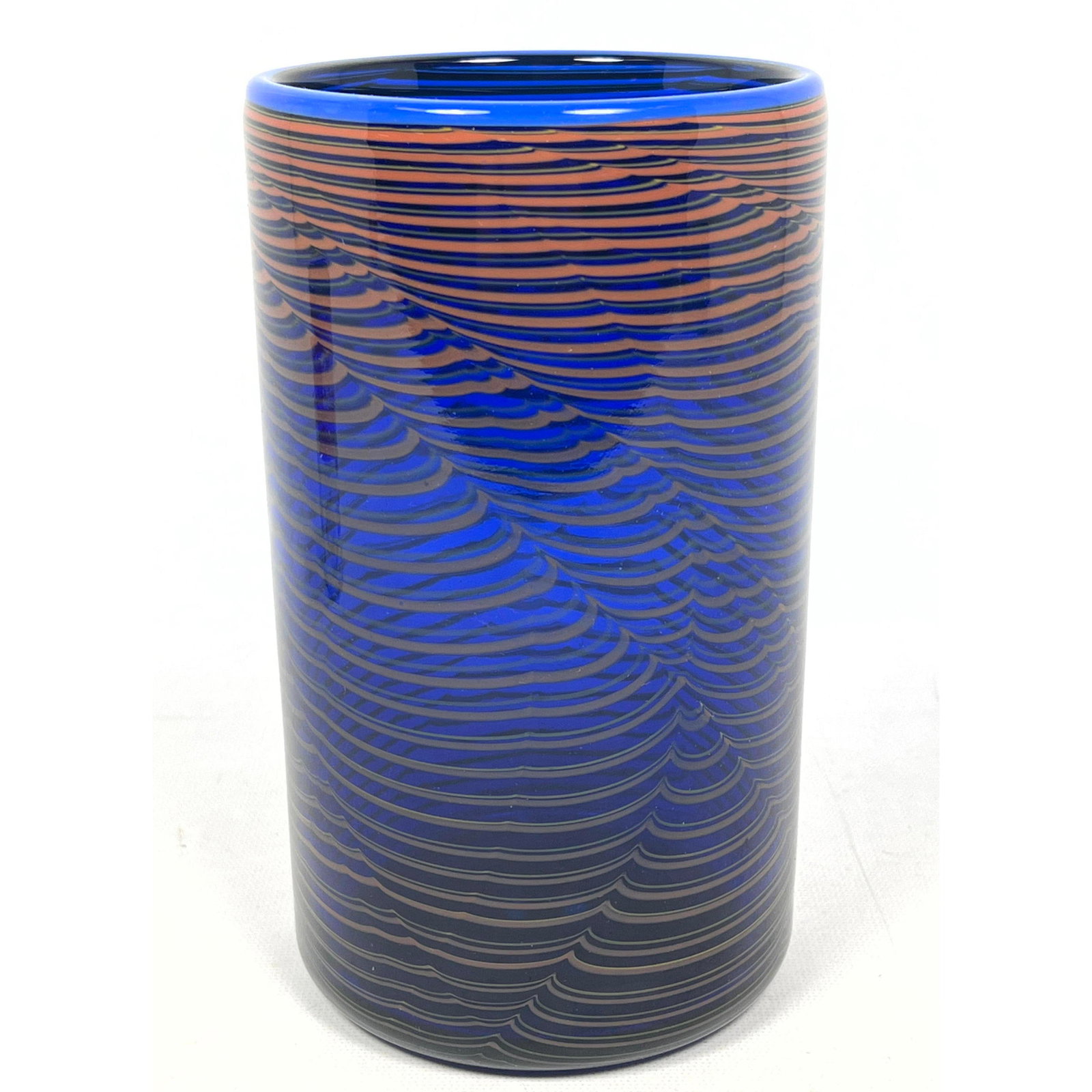 Mark Matthews Studio Art Glass Vase (1 of 10)