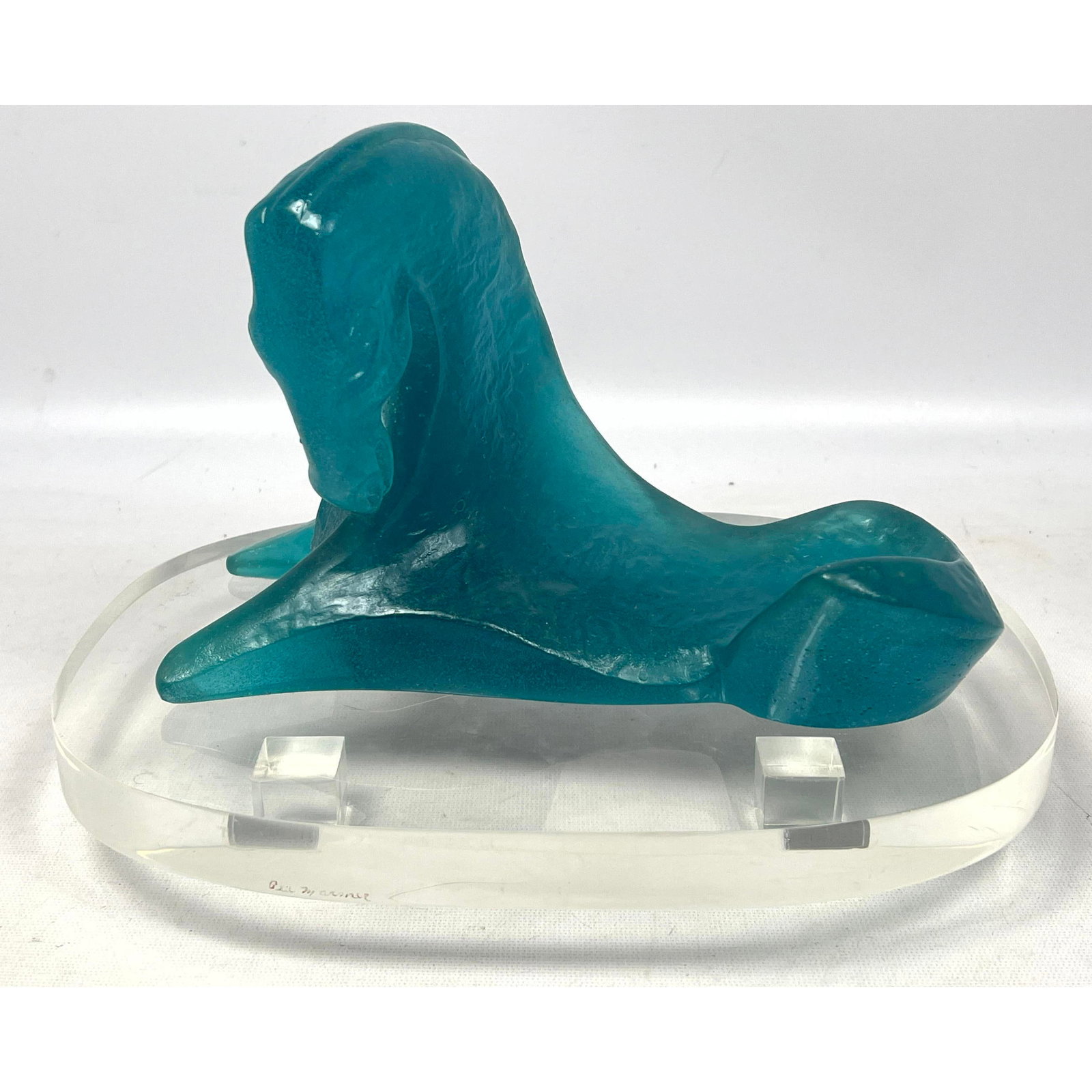 DAUM Crystal Le Ba Dang Edition of 150. Repos De L'Etalon circa 1974 Daum Gail Marsner. Pate de Verr (1 of 12)