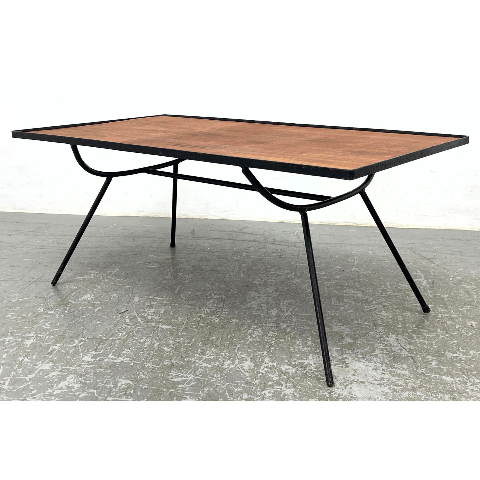 Frank and Sons Wrought Coffee Table in the style of George Nelson for Arbuck. (1 of 7)