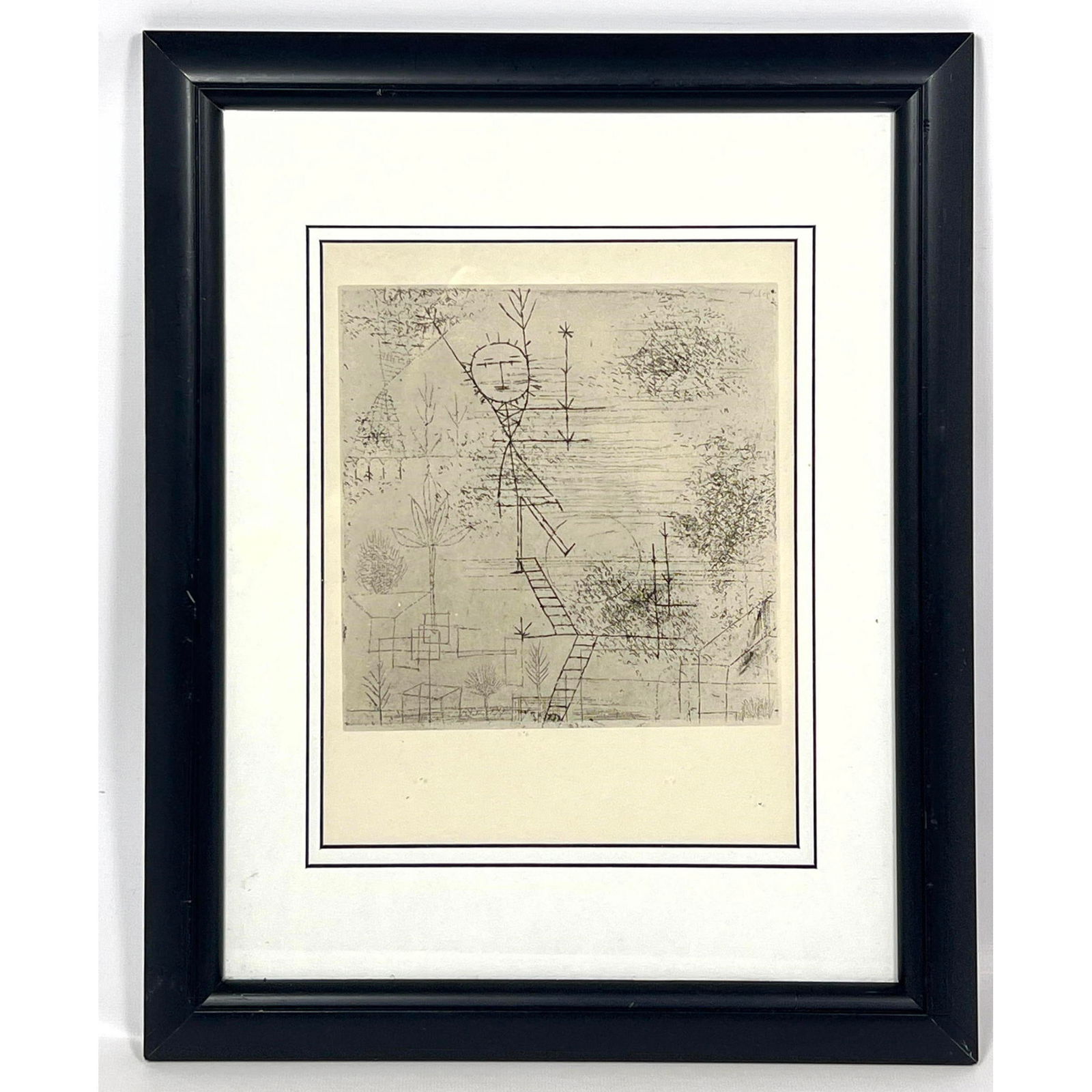 Paul Klee offset lithograph. MOMA 1947 from portfolio (1 of 6)