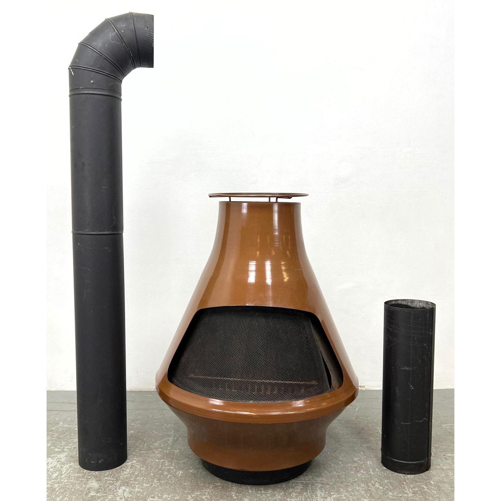 Mid Century Modern Fireplace Stove. Wood burning fireplace. Sunfire Super Heating. (1 of 11)