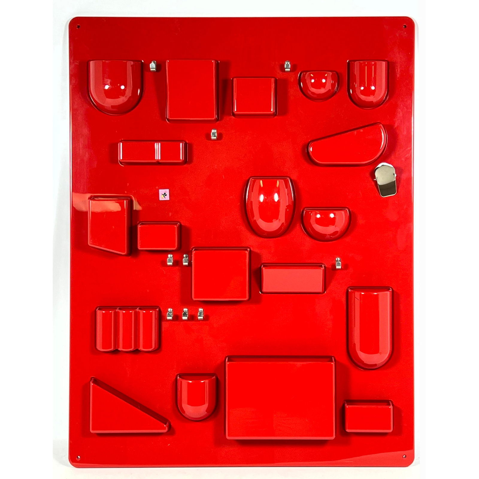 Red Utensilo Dorothee Maurer Becker Uten Hanging Wall Organizer (1 of 12)