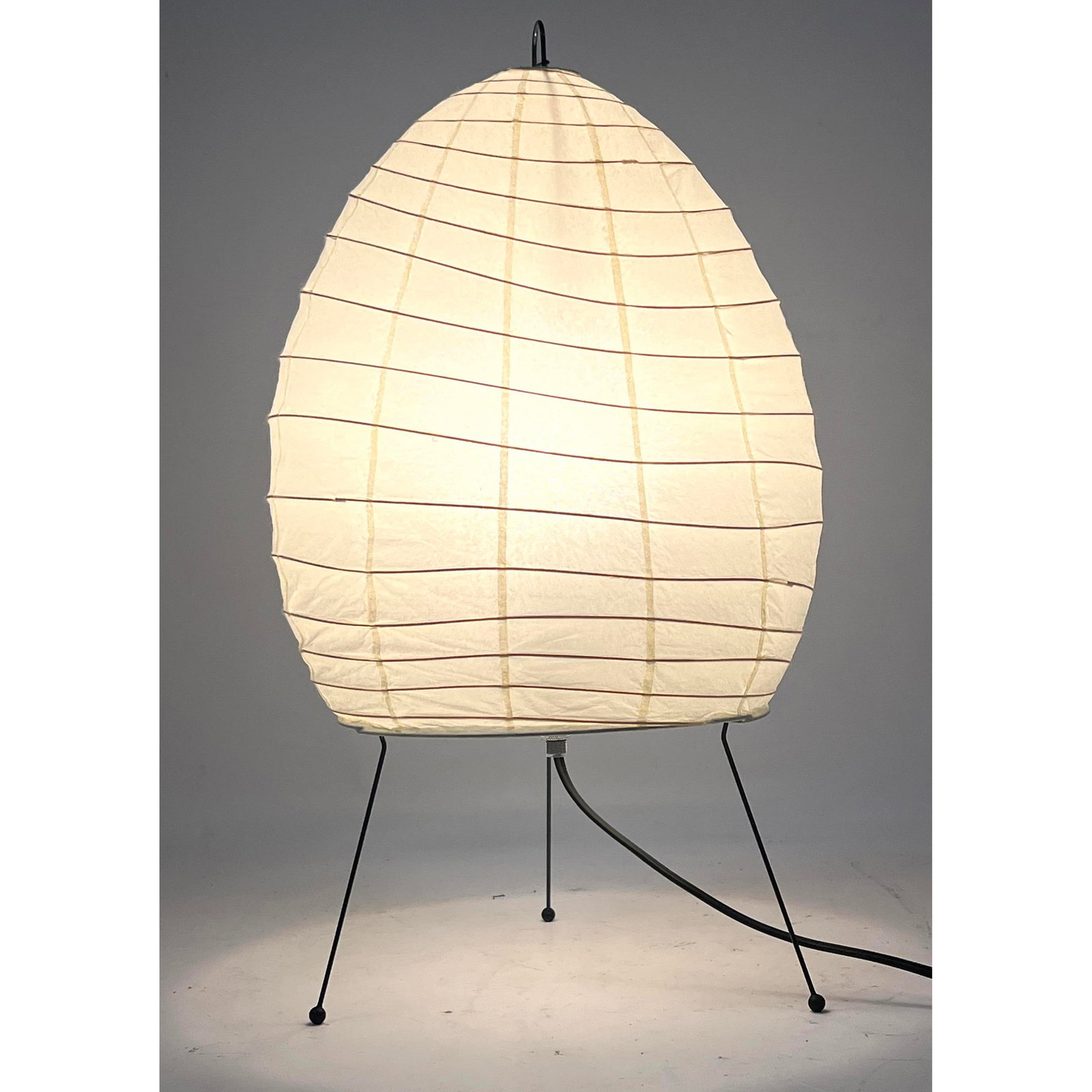Akari Paper Table Lamp Noguchi: Akari Paper Table Lamp Noguchi Dimensions: Height: 16 inches, Width: 9 inches, Depth: 9 inches. --- US Packing and Shipping charge: In house shipping available. Will be calculated once destination kno