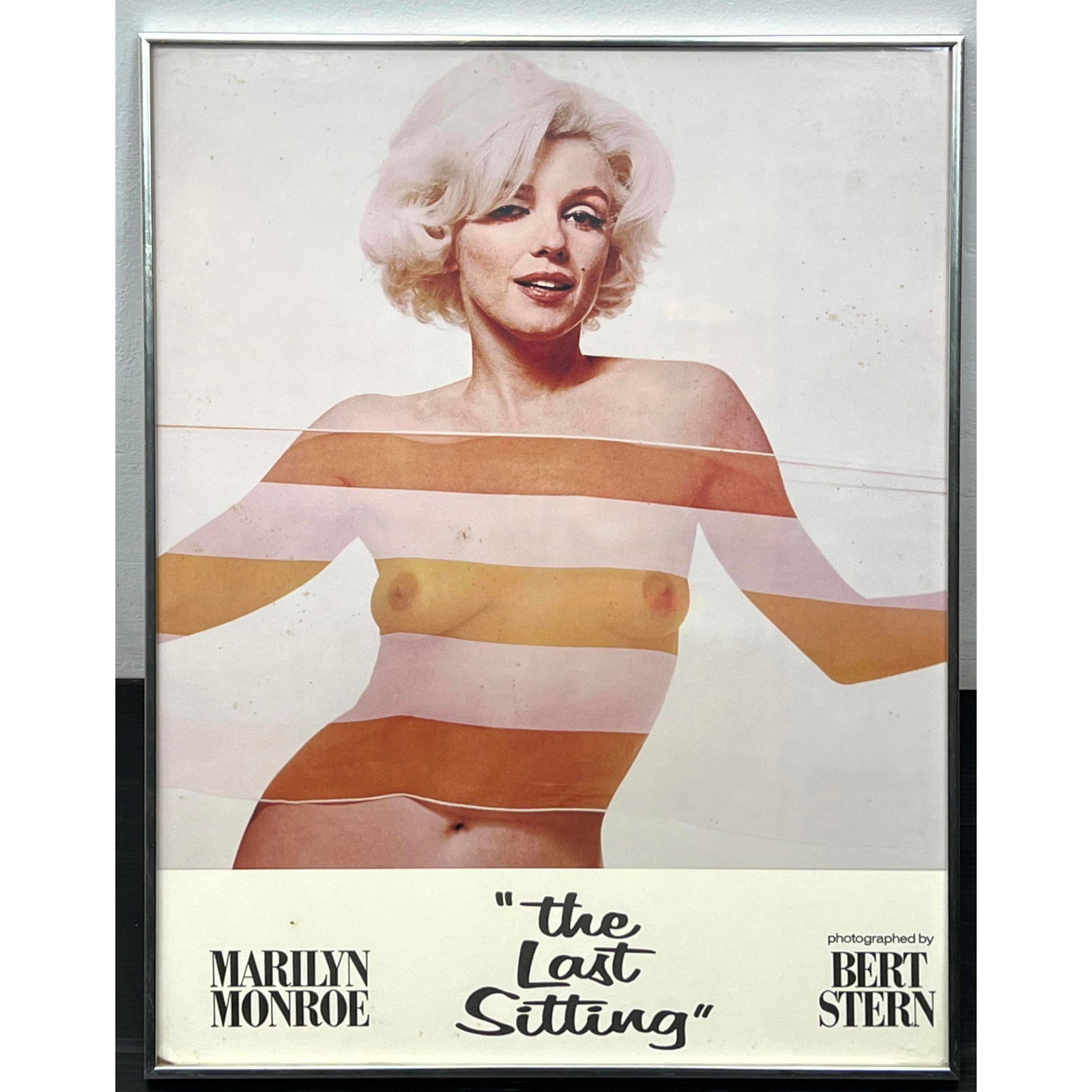 Bert Stern "The last sitting" poster of Marilyn Monroe (1 of 9)