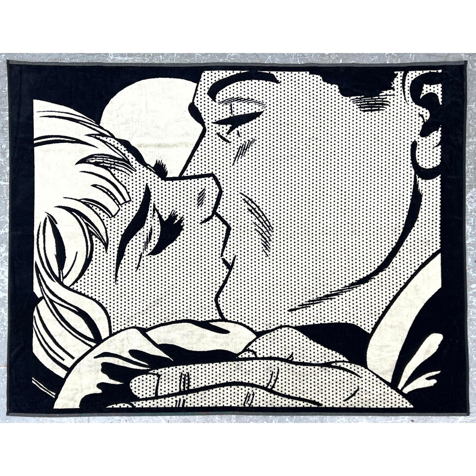 Large Roy Lichtenstein Art Production Fund Beach Towel from Barneys New York. Could use as wall hang (1 of 9)