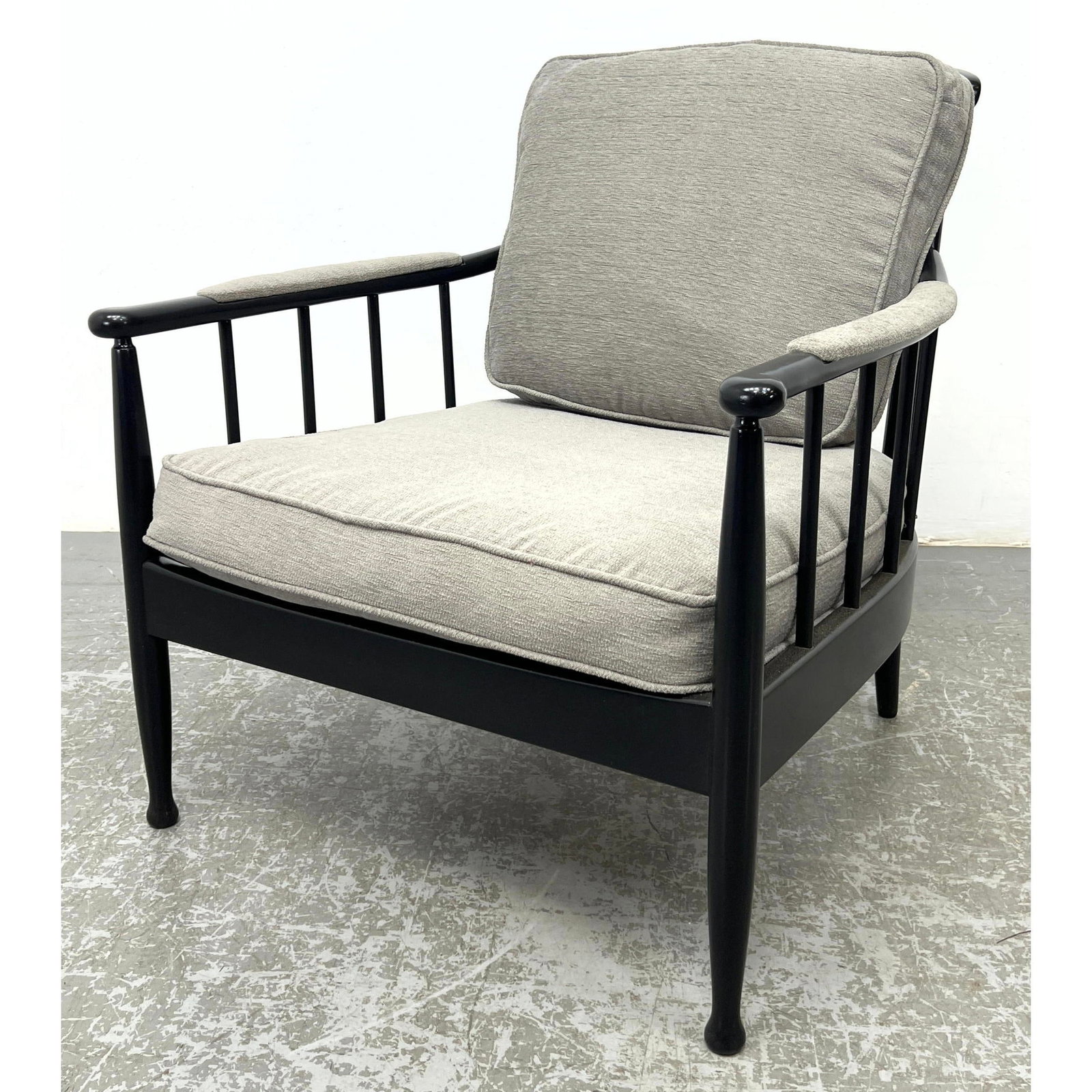 Kerstin Horlin-Holmquist Skrindan Lounge Chair by OPE Sweden. Recently redone.: Kerstin Horlin-Holmquist Skrindan Lounge Chair by OPE Sweden. Recently redone. Dimensions: Height: 31.5 inches, Width: 28.75 inches, Depth: 33 inches. - Seat Height: 16 inches --- - - We offer curbsid
