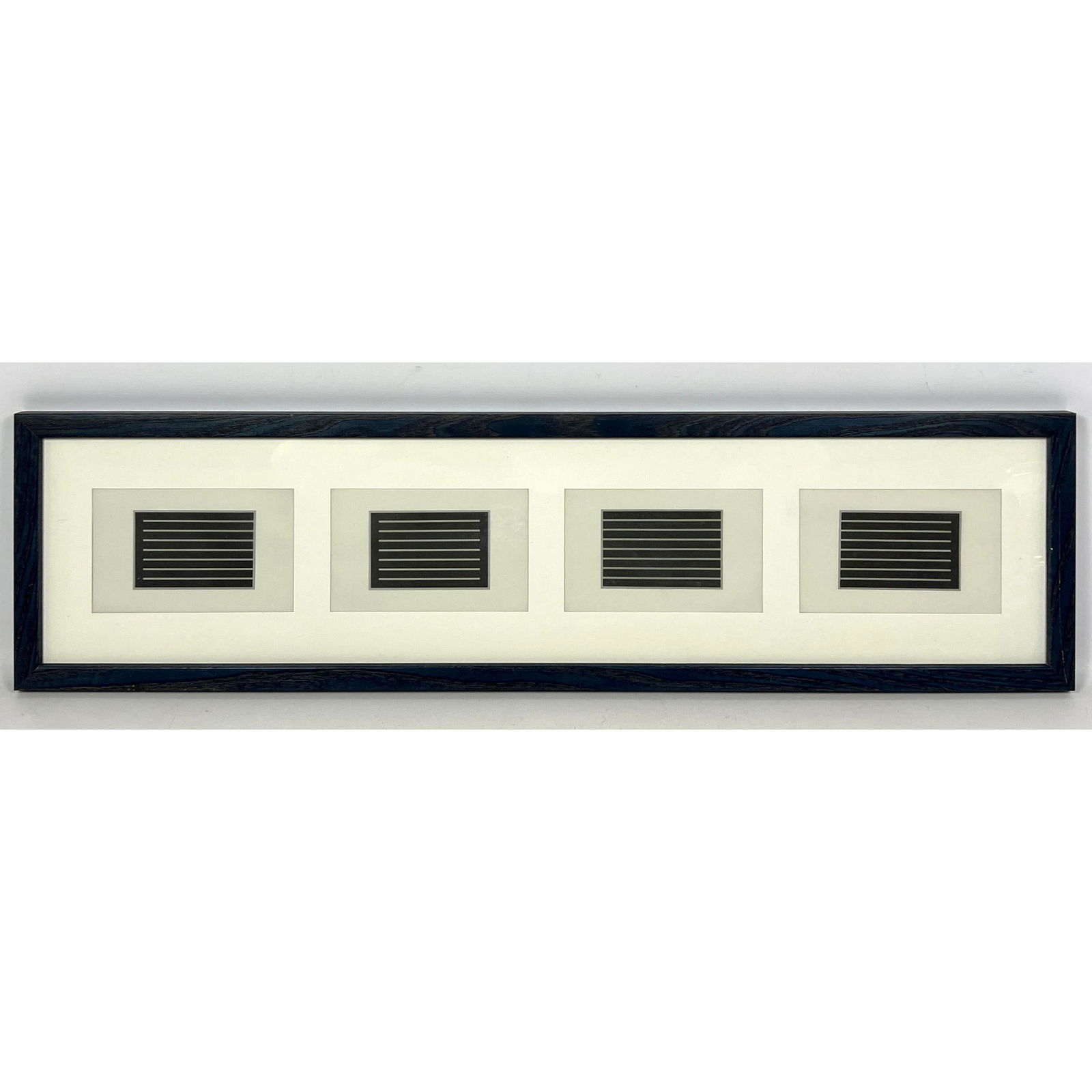 4 DONALD JUDD Lithographs on Vellum. Marked on back from Brook Alexander . The last edition 1994. (1 of 8)