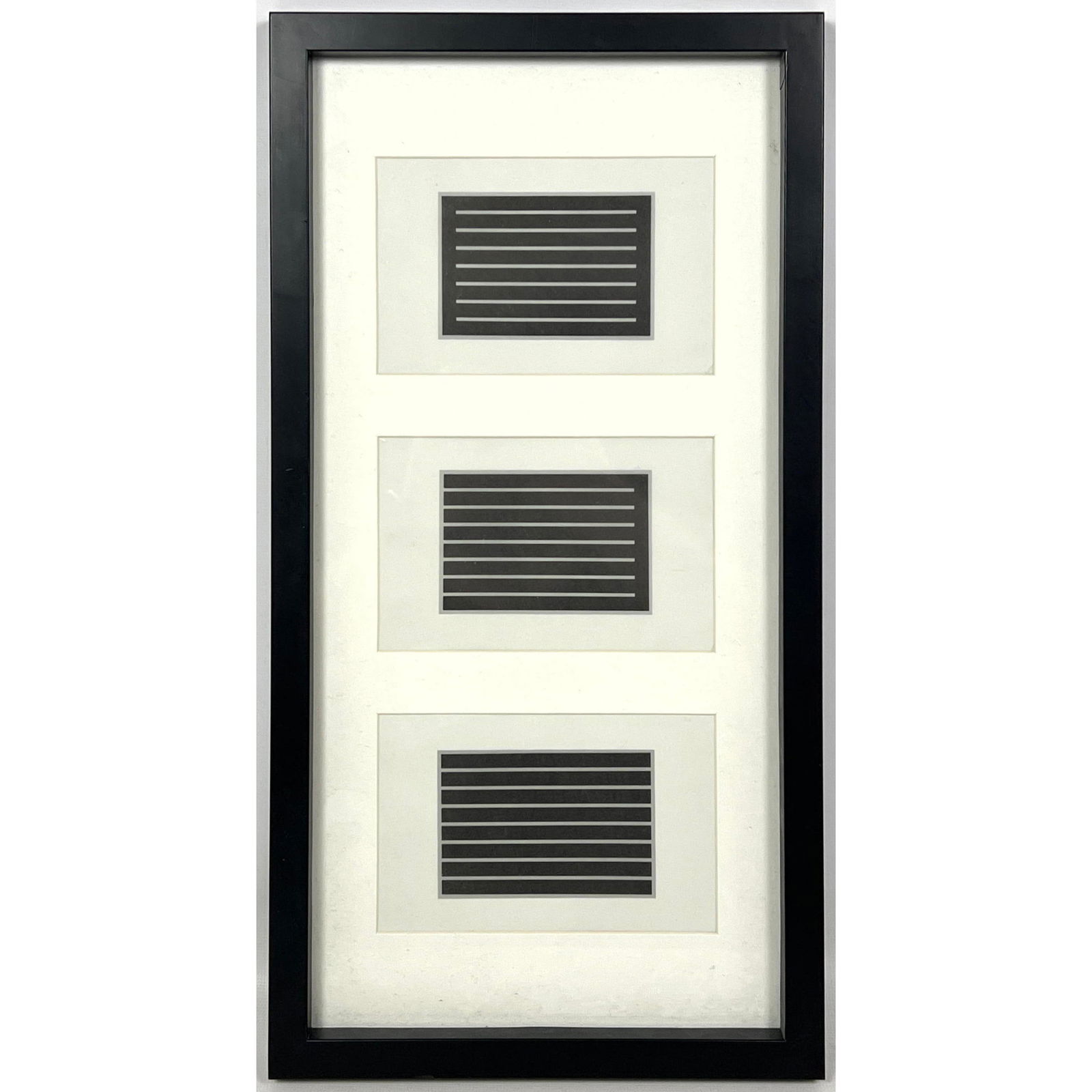 3 DONALD JUDD Lithographs on Vellum. Marked on back from Brook Alexander . The last edition 1994. (1 of 8)