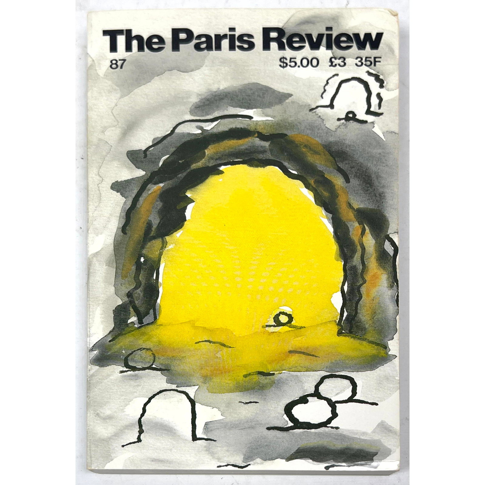 The Paris Review spring 1983. Includes offset lithograph insert of tuxedo by Jean Michel Basquiat: The Paris Review spring 1983. Includes offset lithograph insert of tuxedo by Jean Michel Basquiat Dimensions: Height: 8.5 inches, Width: 5.25 inches, Depth: .75 inches. --- US Packing and Shipping cha