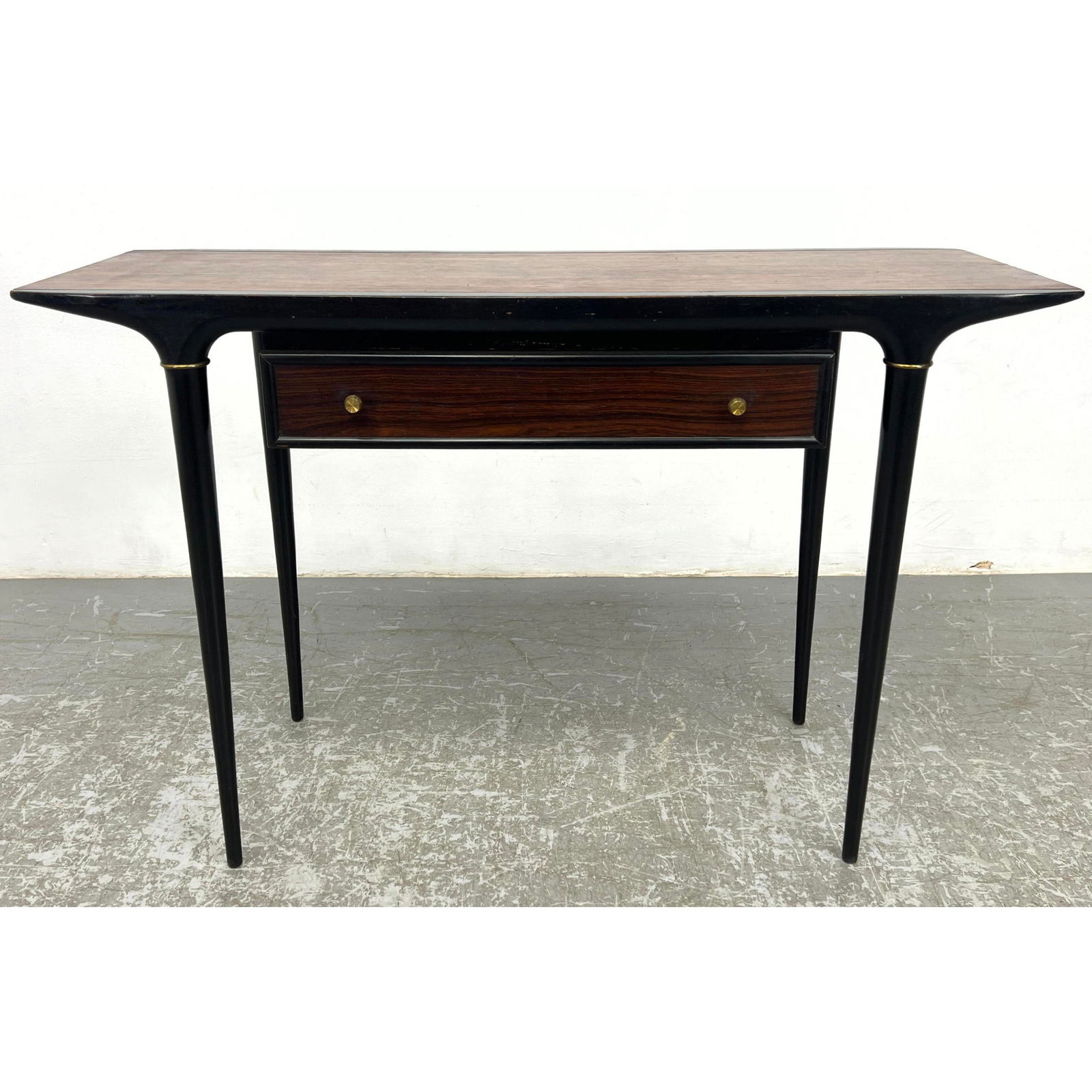 Lane Rosewood Hall table with drawer. Signed. American Modern (1 of 11)