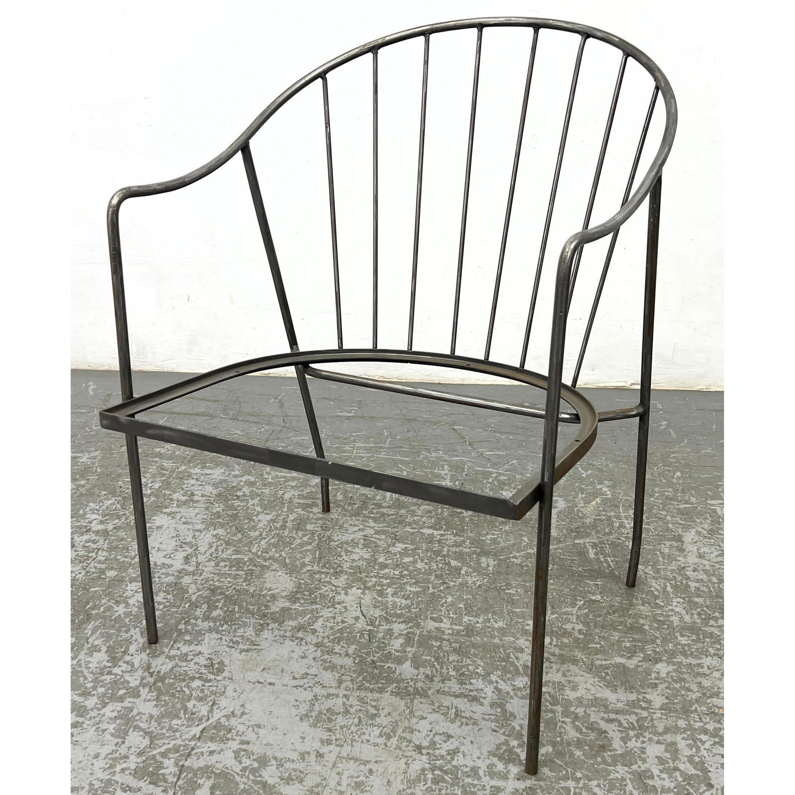 George Nelson Wrought Iron Chair. No seat. (1 of 10)