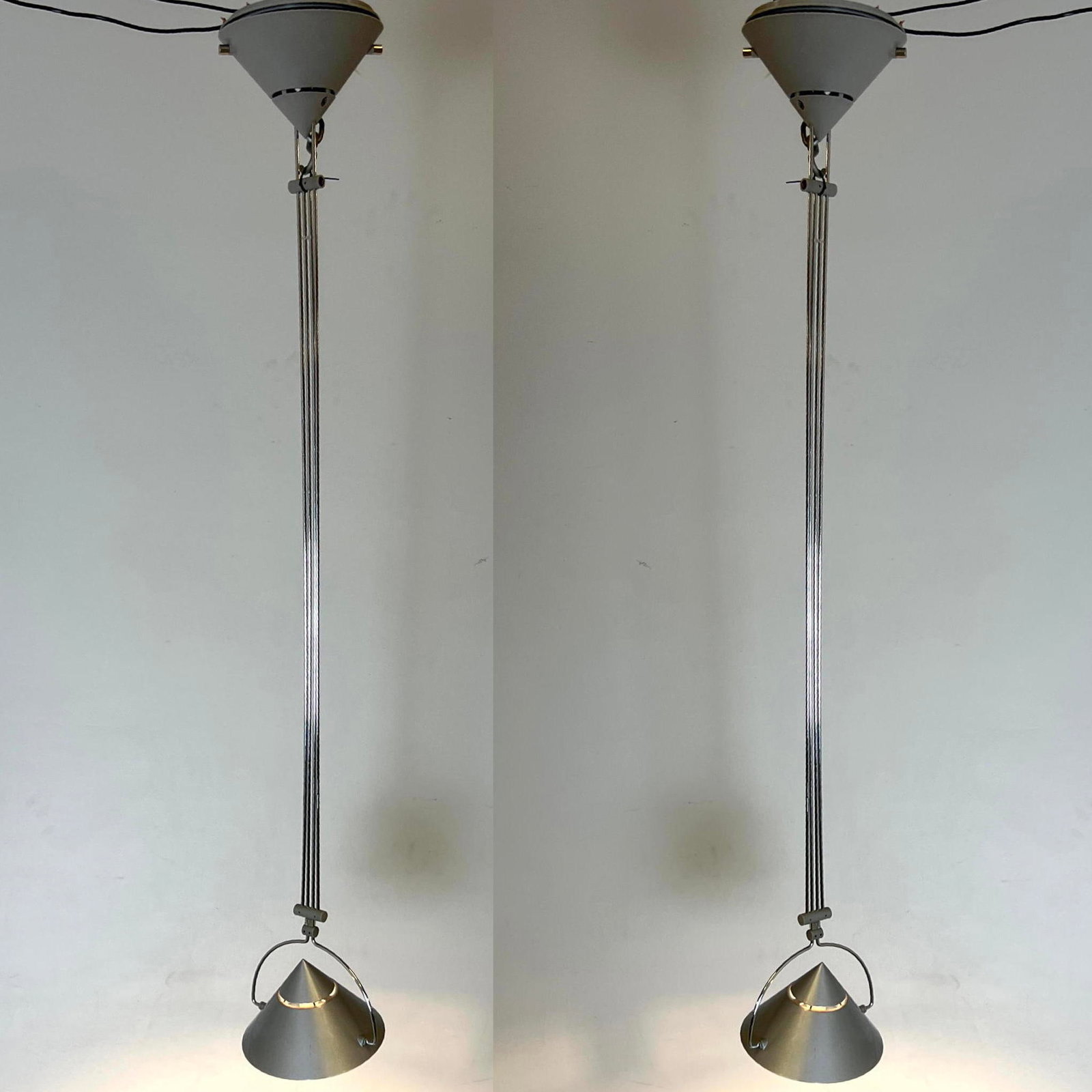 Pair  F.A. Porsche Mikado Wall Pendant Lights for Artemide Litech Mikado. (1 of 16)