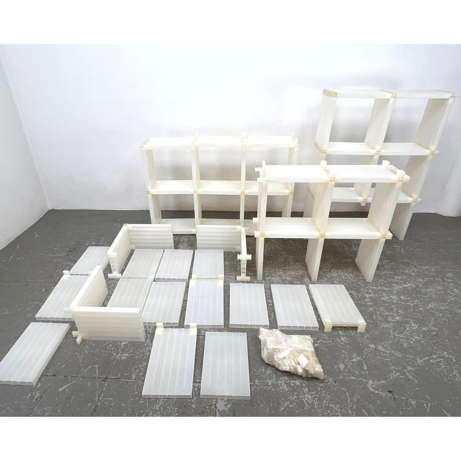 Doron Lachish Cubitec Modular Shelving by Design Within Reach, many pieces, includes additional piec (1 of 12)