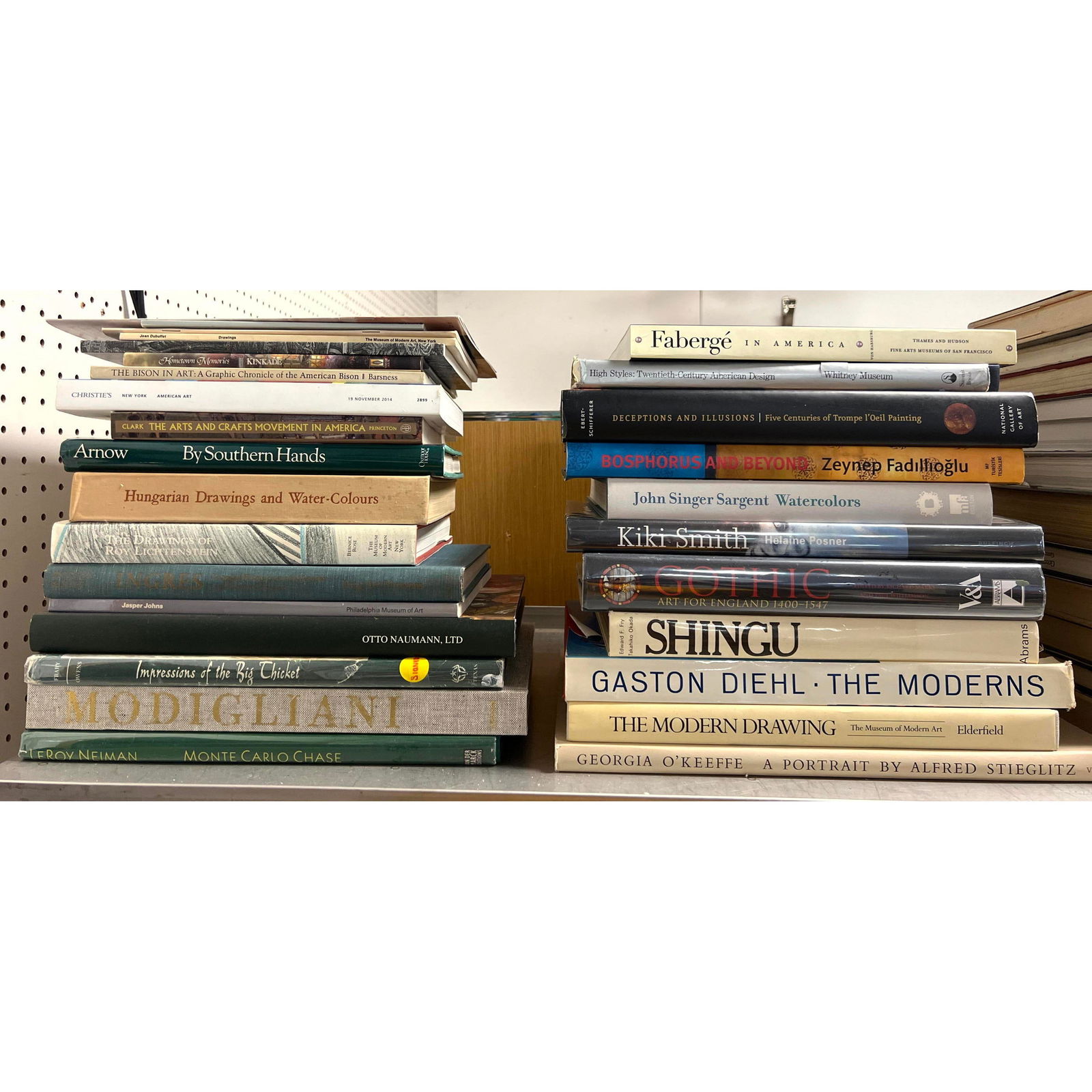 Lot of 50+ Art Books. Shingu, Monet, Finnish Modern, American Indian, Dali, Georgia O Keefe, Leroy N (1 of 9)