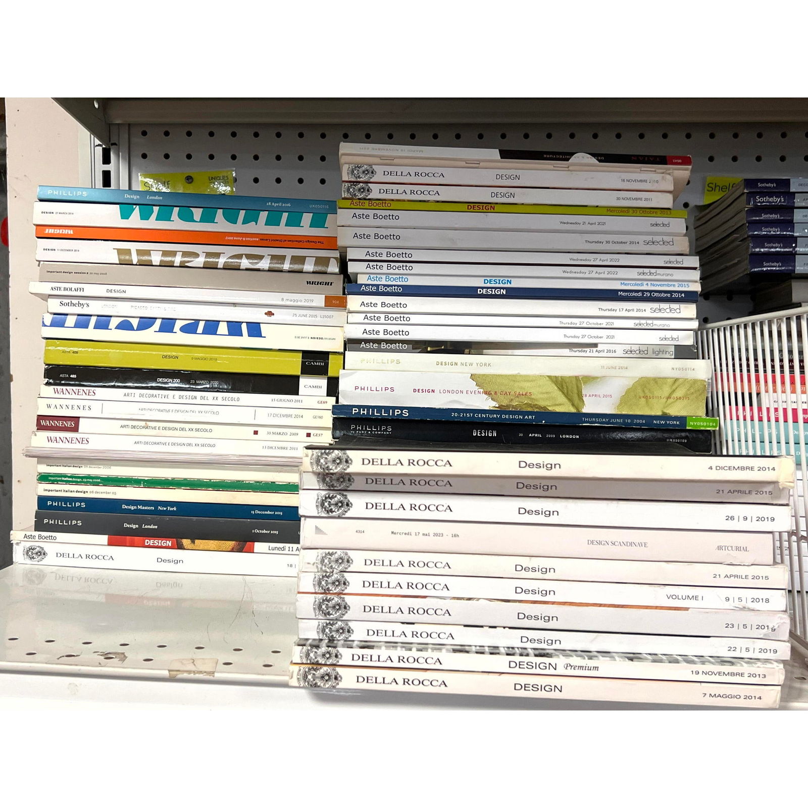 800+ Mid Century Modern Auction Catalogs.  More than we can count. Phillips, Arte Moderna, Christies (1 of 18)