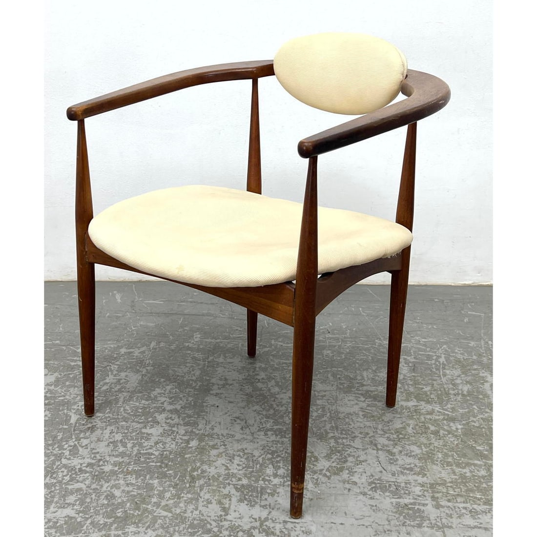 Mid Century Adrian Pearsall Craft Associates 950-C Wood Frame Arm Chair: Mid Century Adrian Pearsall Craft Associates 950-C Wood Frame Arm Chair Dimensions: Height: 29.5 inches, Width: 24 inches, Depth: 23.5 inches. - Seat Height: 15.75 inches ---