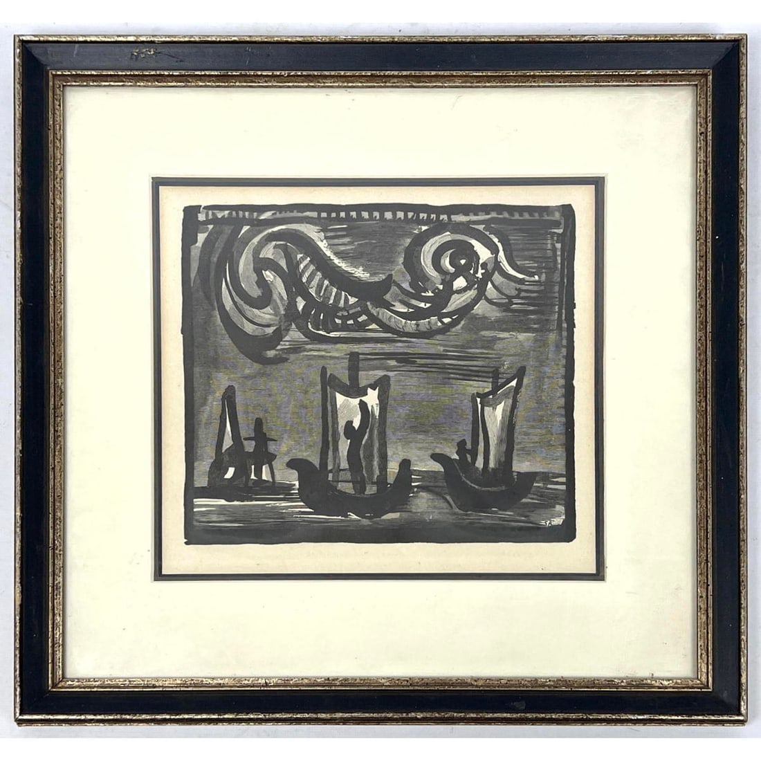 George Rouault Wood block print (1 of 9)