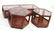 174: 3 pc American Modern LANE Coffee and End Tables.