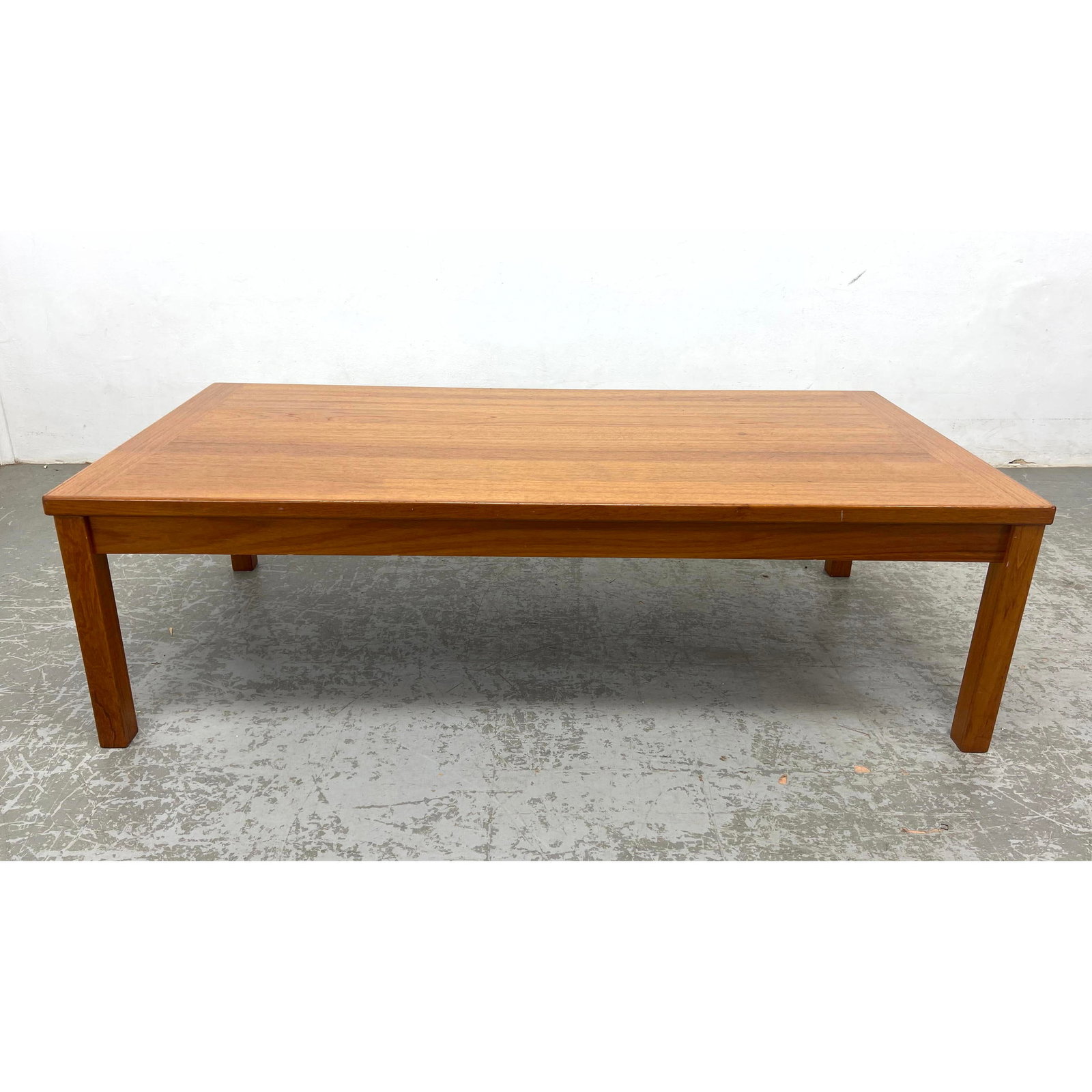 Danish Modern Teak Coffee Table.: Danish Modern Teak Coffee Table. Dimensions: Height: 16.5 inches, Width: 54.5 inches, Depth: 27 inches. --- - We offer curbside delivery for most items to NYC, Manhattan, Close Brooklyn, Hoboken about