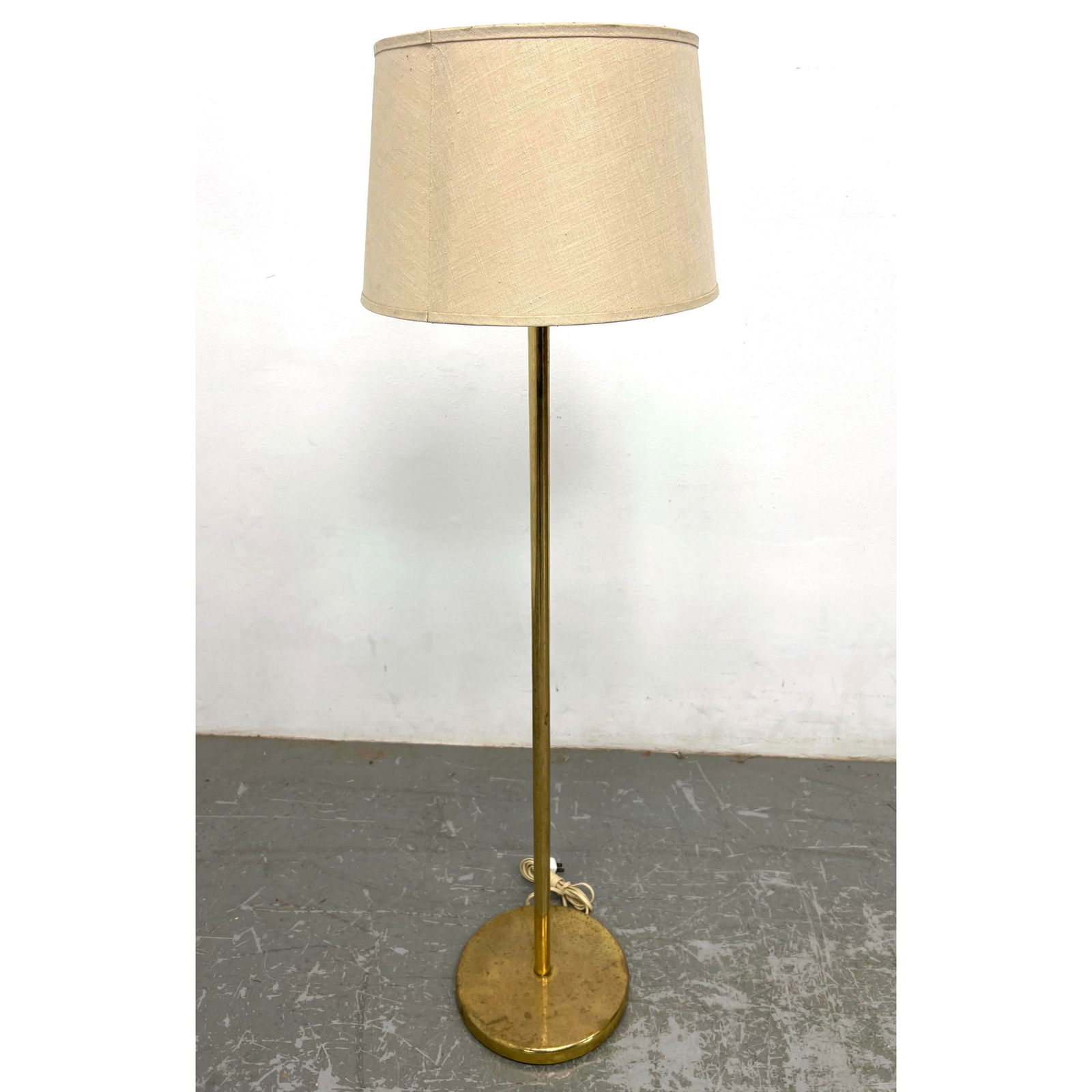Nessen Studios brass floor lamp (1 of 7)