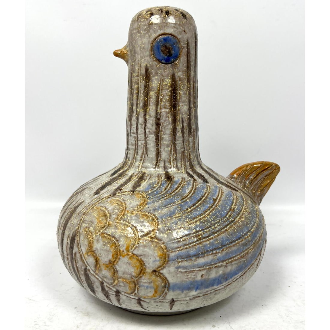 Aldo Londi for Bitossi Large Bird Ceramic Sculpture. Unusual form. (1 of 9)