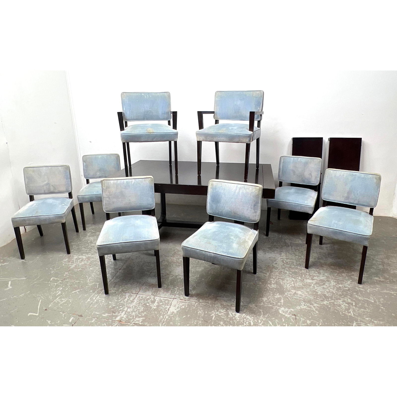 Robsjohn Gibbings for Widdicomb Dining Room Set. 8 Chairs and Dining table. (1 of 20)