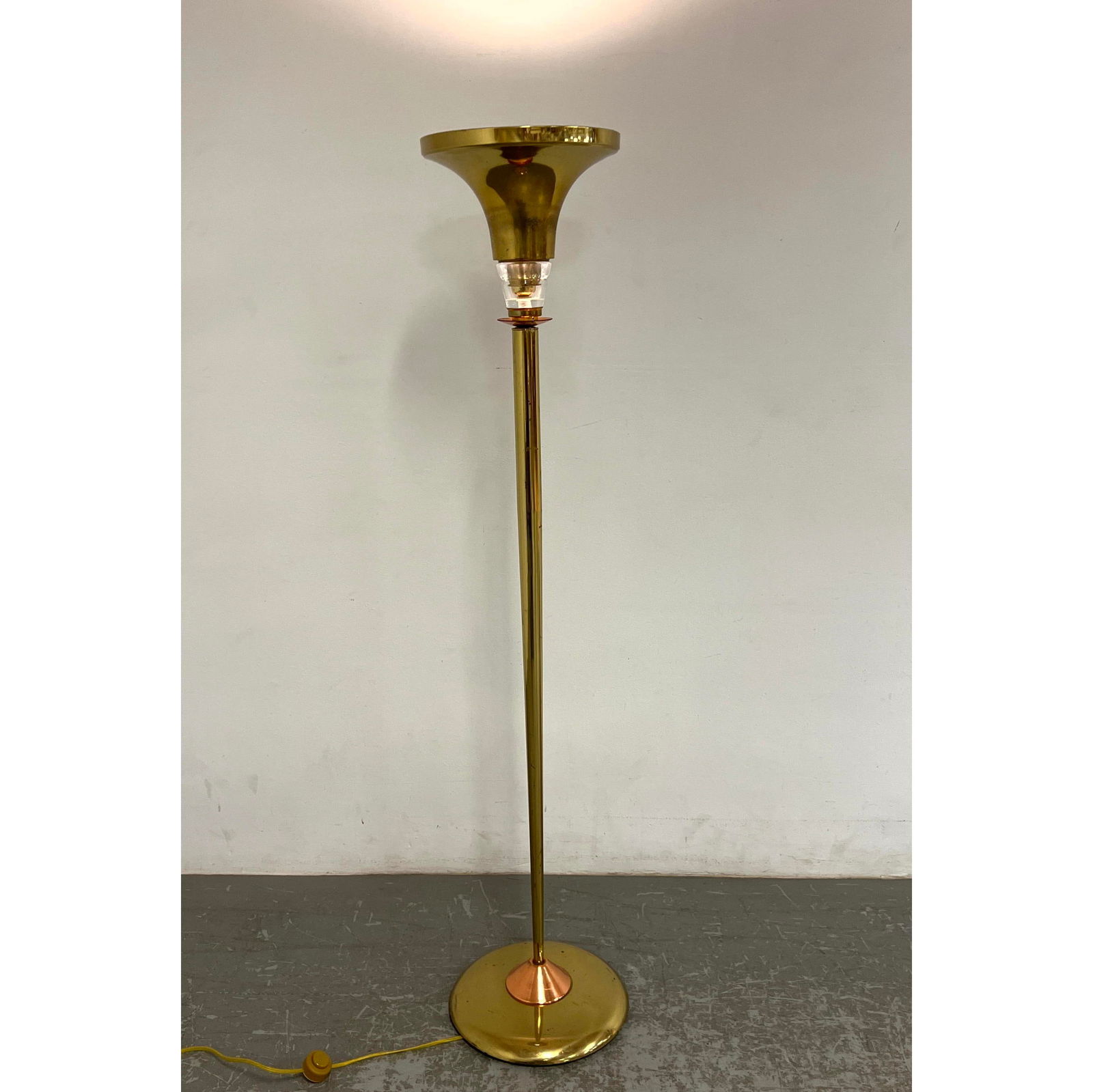 Art Deco Style Luminaire Torch Floor Lamp. (1 of 13)
