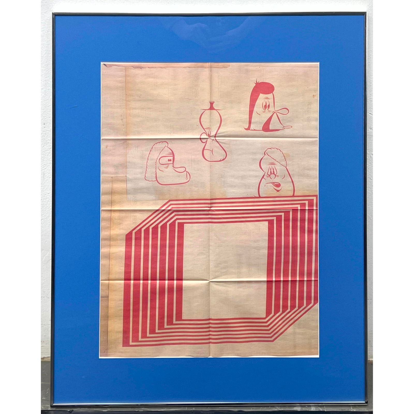 BARRY MCGEE double sided poster: BARRY MCGEE double sided poster Dimensions: Frame Height: 31.5 inches, Frame Width: 25 inches. - Image Size: Image Height: 23 inches, Image Width: 17.5 inches. --- - We offer curbside delivery for mos