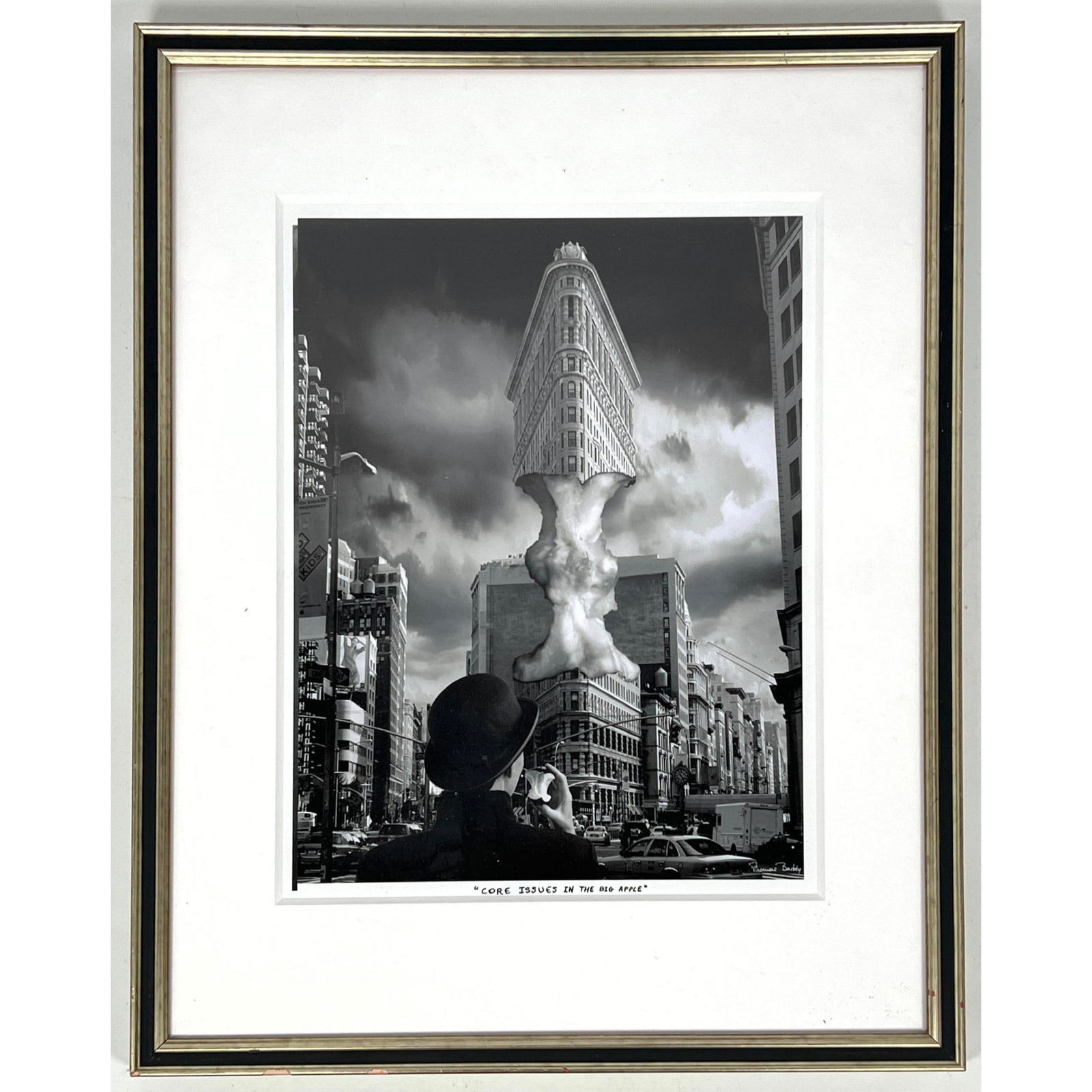 Thomas Barbey Original Photograph. Core Issues In The big Apple. Magritte inspired (1 of 8)