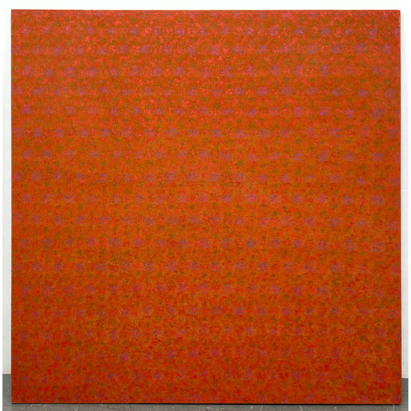 NICK D VACCARO Modernist Abstract Painting. "For Arshile"; dated 1982. LARGE. Signed. (1 of 9)